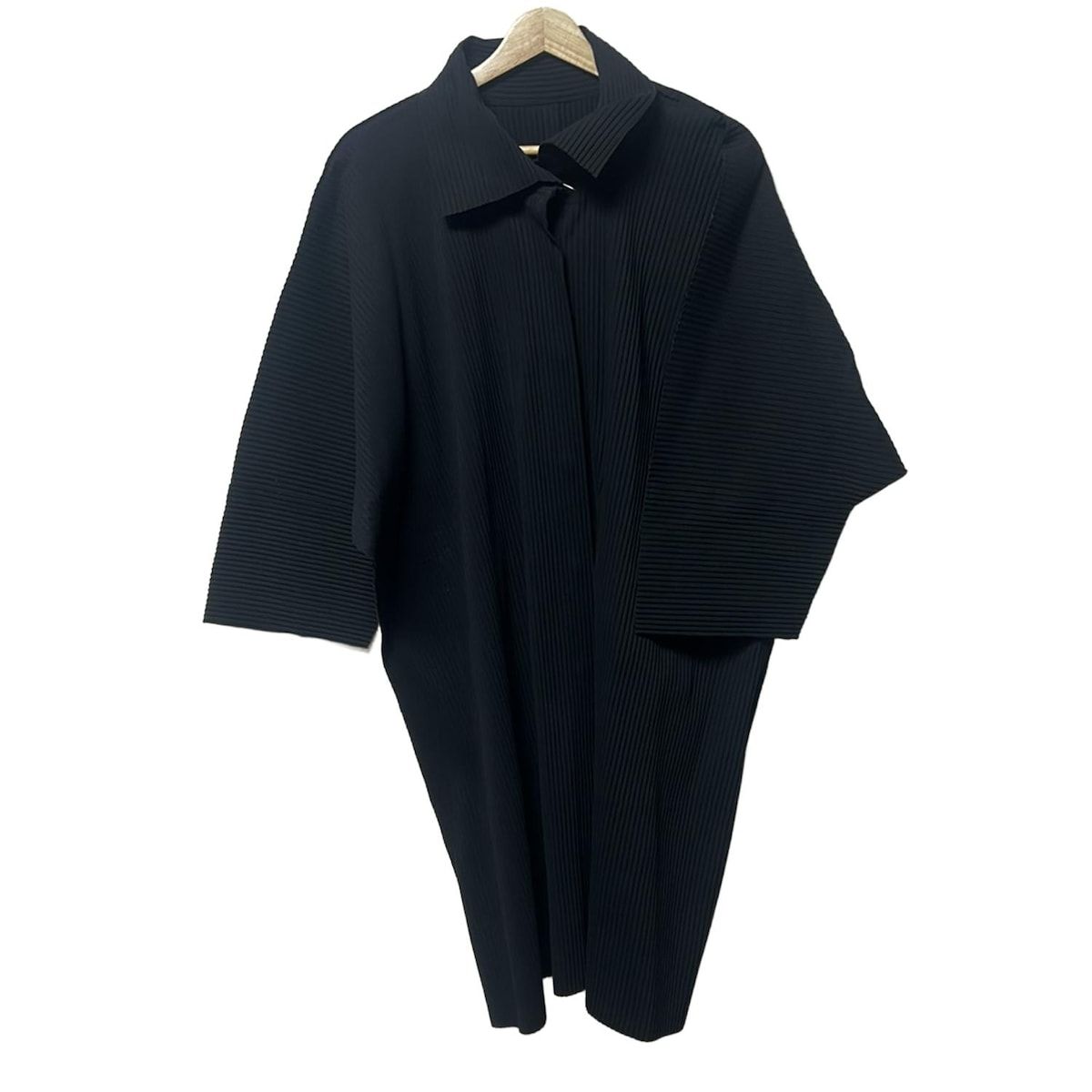 me ISSEY MIYAKEワンピース me ISSEY MIYAKE(ミー/イッセイミヤケ) ワンピース レディース - 黒 七