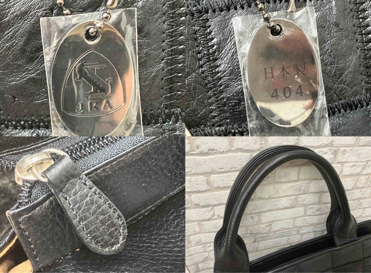 レディース JRAタグ付き オーストリッチ 2WAY トートバッグ ショルダー 