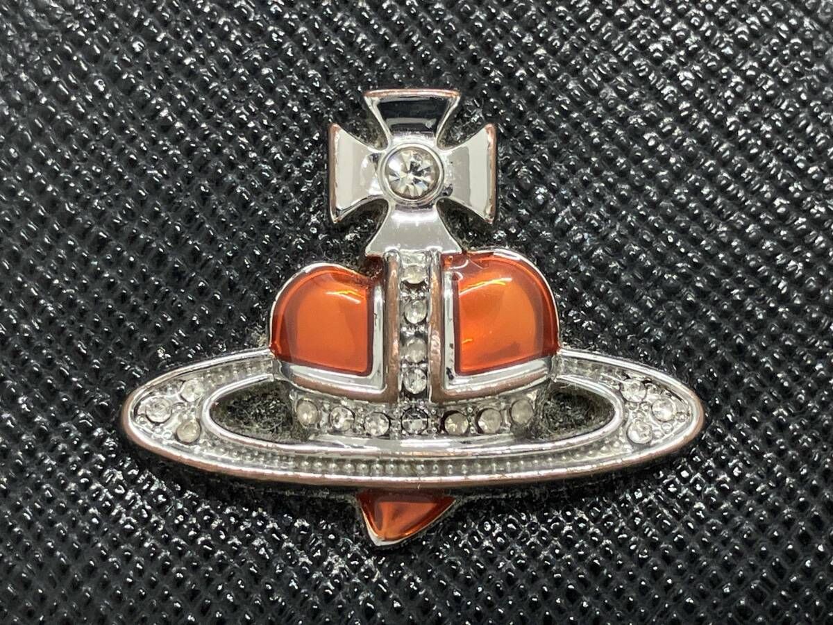  VIVIENNE WESTWOOD ヴィヴィアンウエストウッド 二つ折り財布 黒 ブラック その他 折り財布