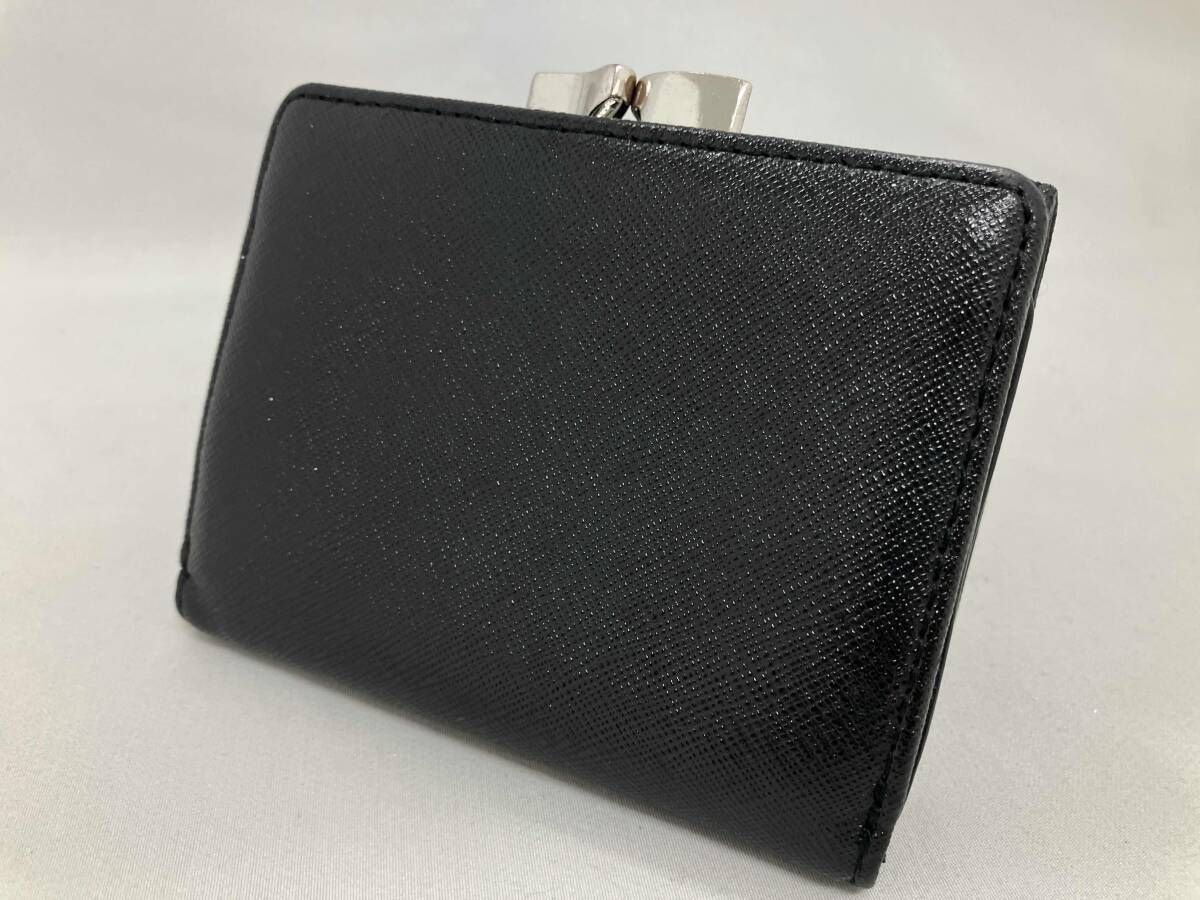 VIVIENNE WESTWOOD ヴィヴィアンウエストウッド 二つ折り財布 黒 ブラック
