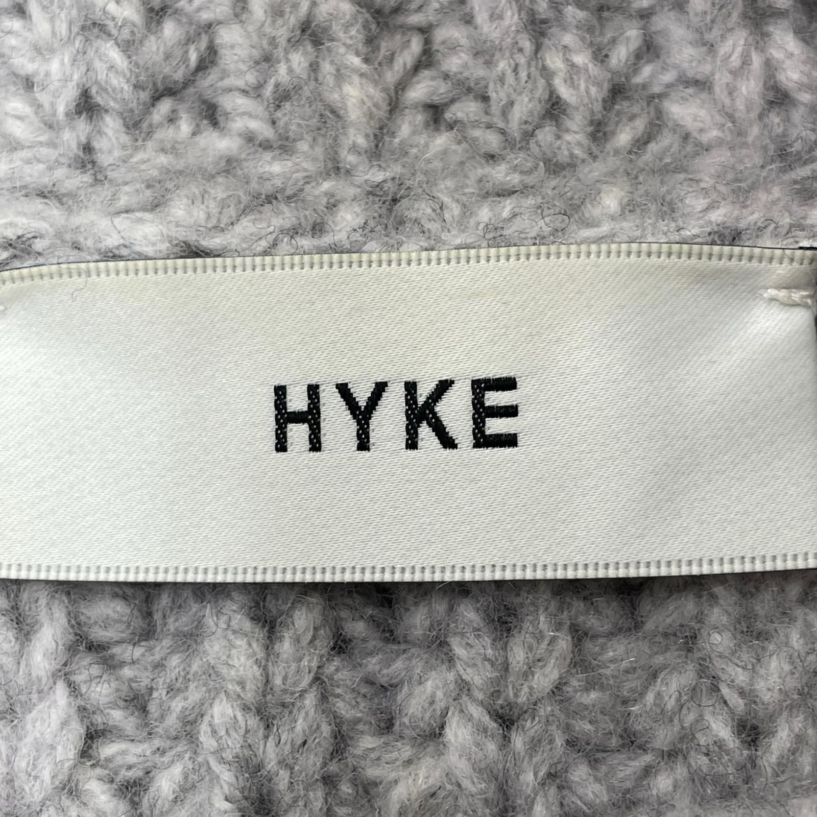 HYKE フリンジニット ベスト グレー系 HYKE ﾌﾘﾝｼﾞﾆｯﾄﾍﾞｽﾄ FREE ｸﾞﾚｰ - メルカリ
