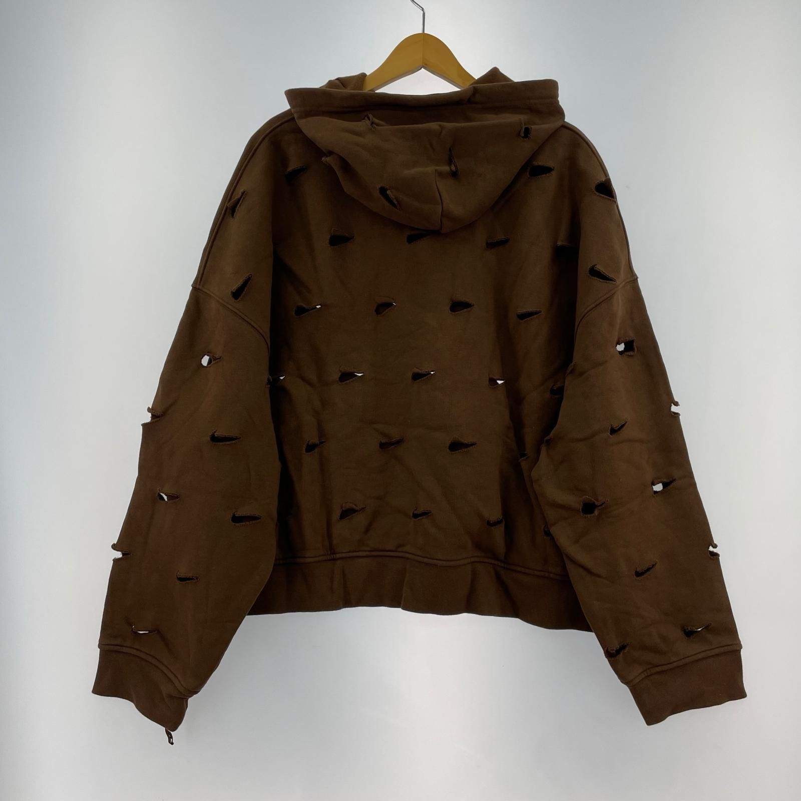 NIKE ×jacquemus ﾊﾟｰｶｰ S ﾌﾞﾗｳﾝ 【公式通販】