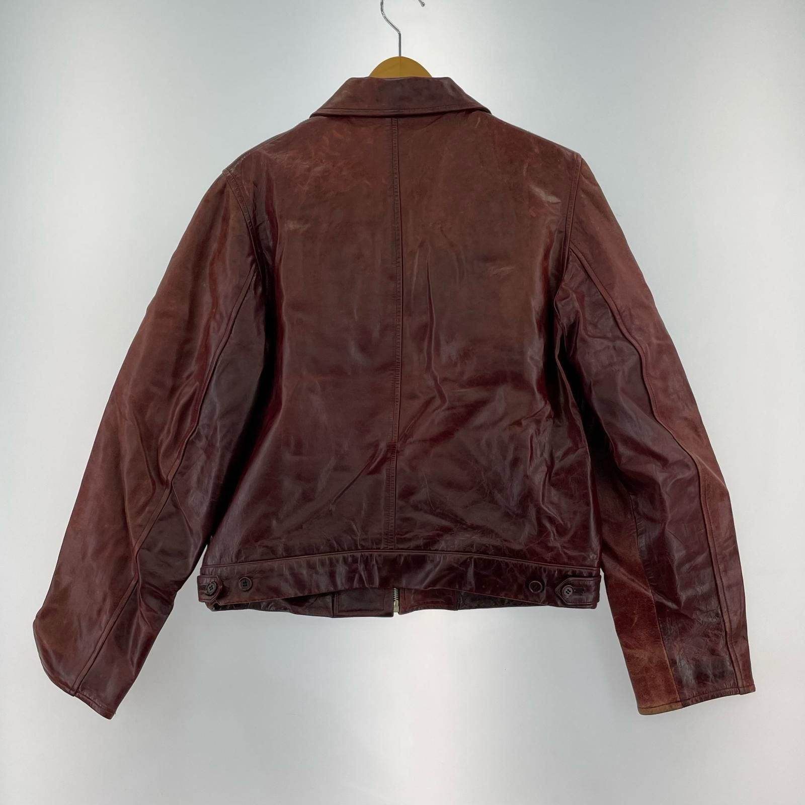 KATHARINE HAMNETT ﾚｻﾞｰｼﾞｬｹｯﾄ ﾚｯﾄﾞ - メルカリ