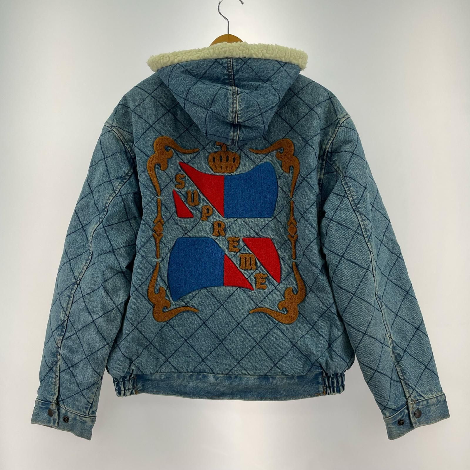 ジャケット・アウター Supreme Quilted Denim Pilot Jacket 2562 Supreme 18AW Quited Denim Pilot Jacket M ﾌﾞﾙｰ - メルカリ
