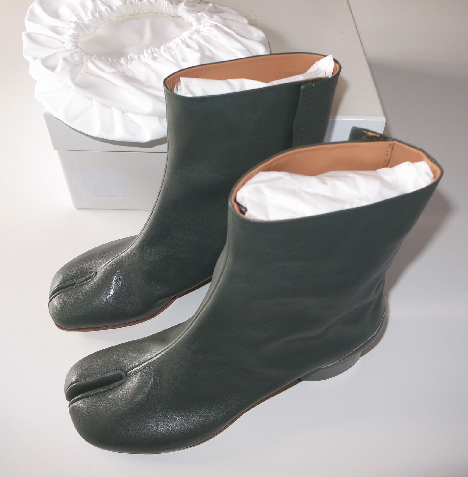 Maison Margiela マルジェラ　足袋ブーツ　グリーン　新品未使用 Maison Margiela（旧Maison Martin Margiela）（ブーツ ・ グリーン