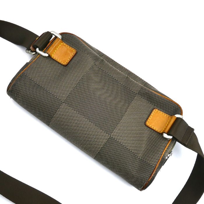 LOUIS VUITTON ルイ ヴィトン アクロバット ボディバッグ ダミエジェアン ブラウン テール M 93619 AR 5110 メンズ 韓国風 ウエストポーチ 