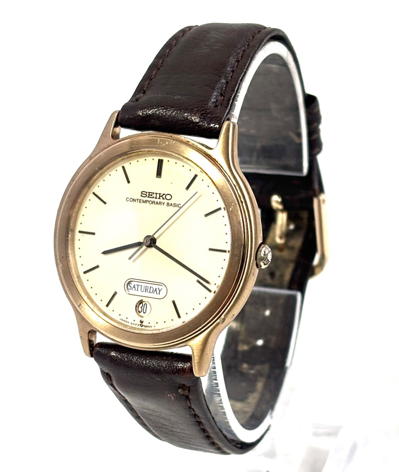 SEIKO 5H23-6000 CONTEMPORARY BASIC セイコー コンテンポラリー