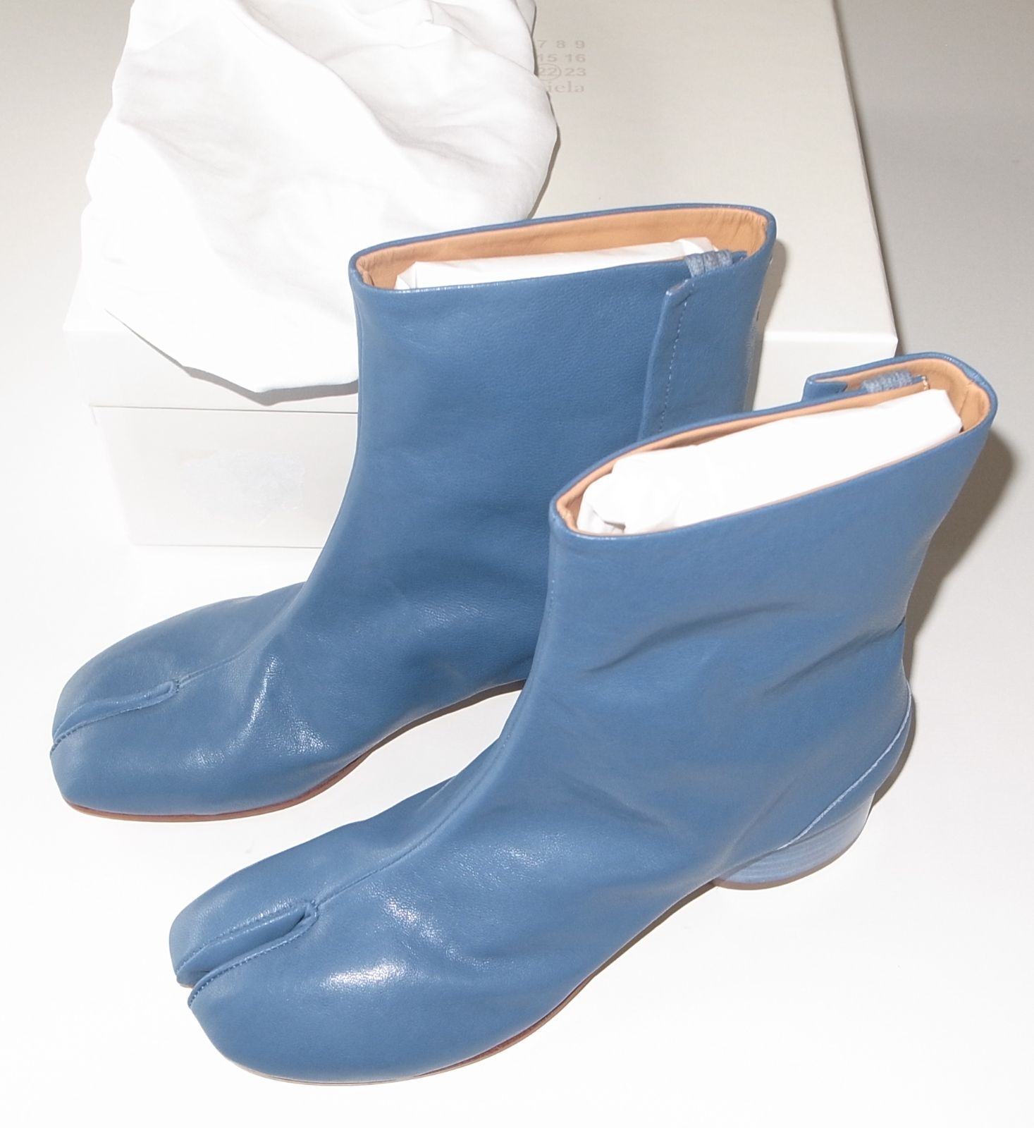 maison margiela マルジェラ blue low 足袋ブーツ tabi size38 22SS