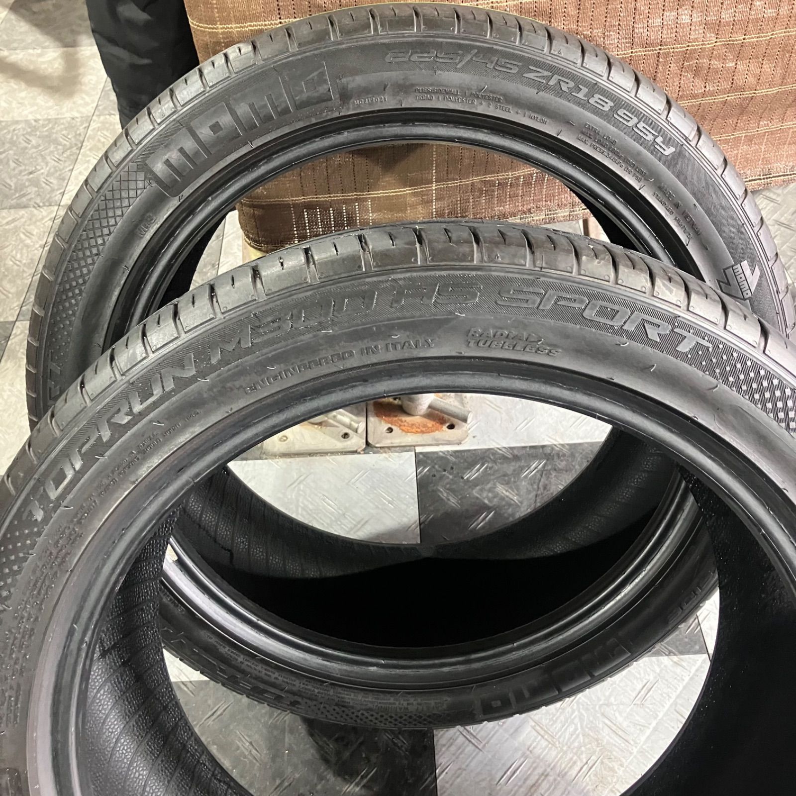  み 225 45 R 18 製 MOMO TOPRUN M 300 AS SPORT モモ トップラン スポーツ タイヤ2本セット 18インチ サマータイヤ ノーマルタイヤ