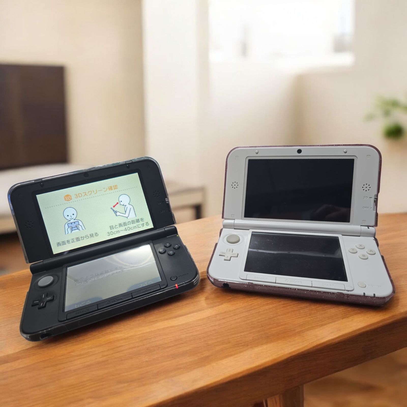超 2台まとめニンテンドー3 DS LL ブルー&ピンク