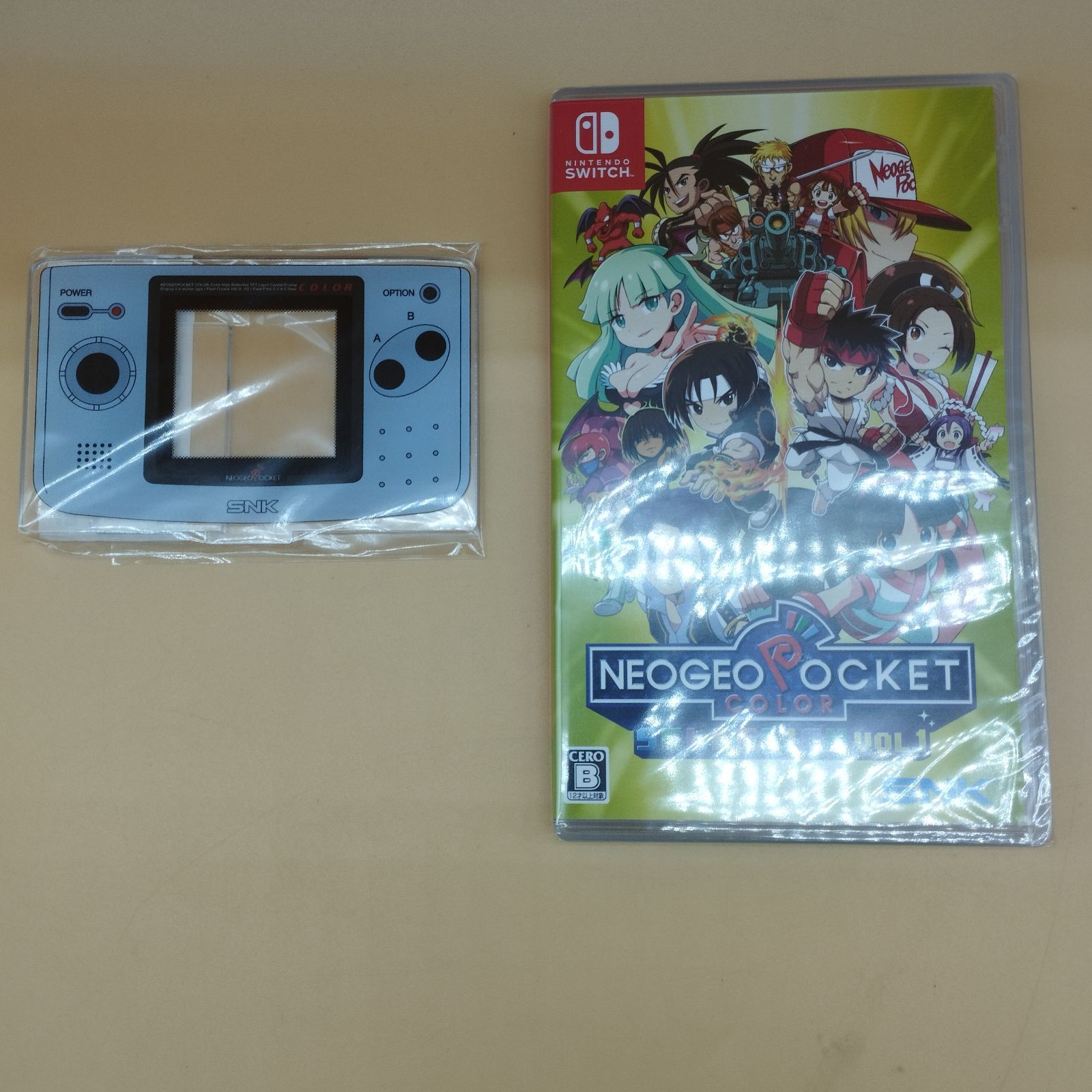 D 8840 31331 NEOGEO POCKET COLOR Vol 1 SNKオンラインショップ Nintendo Switch