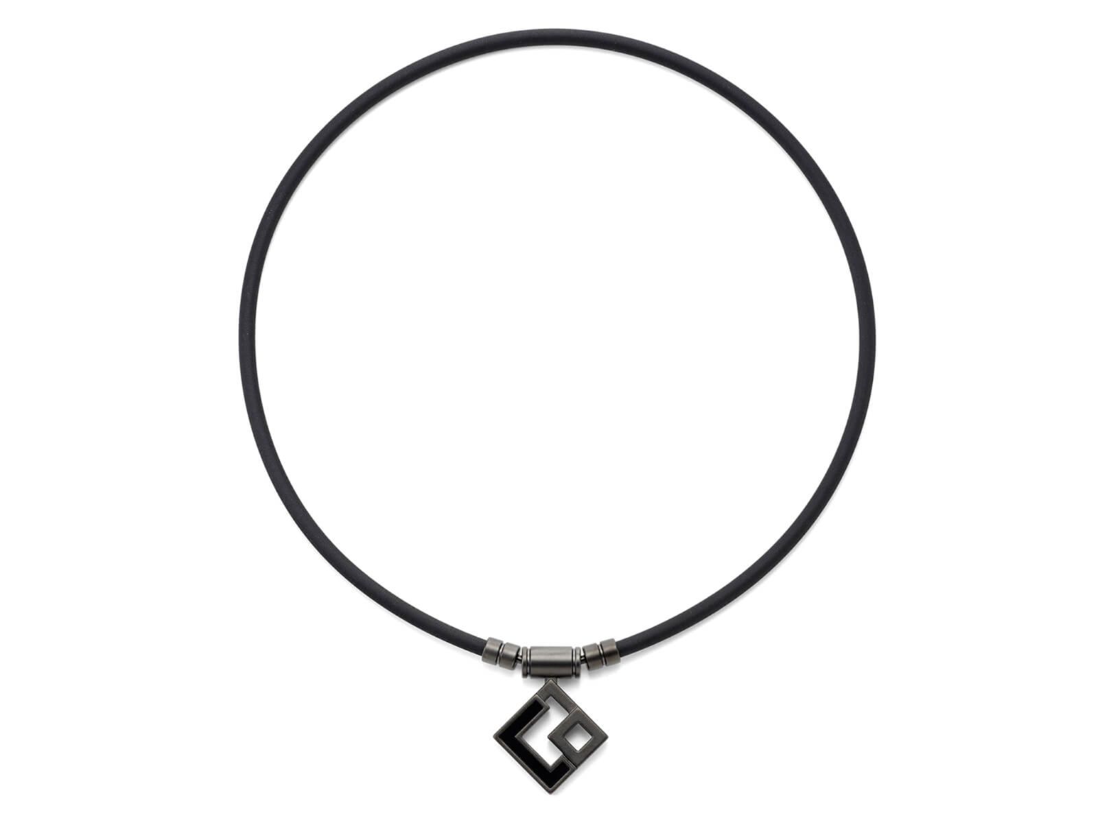  ムラサキパーク Colantotte コラントッテ TAO 磁気ネックレス ネックレス AURA ABARW 53 マットブラック ネックレス 健康アクセサリー