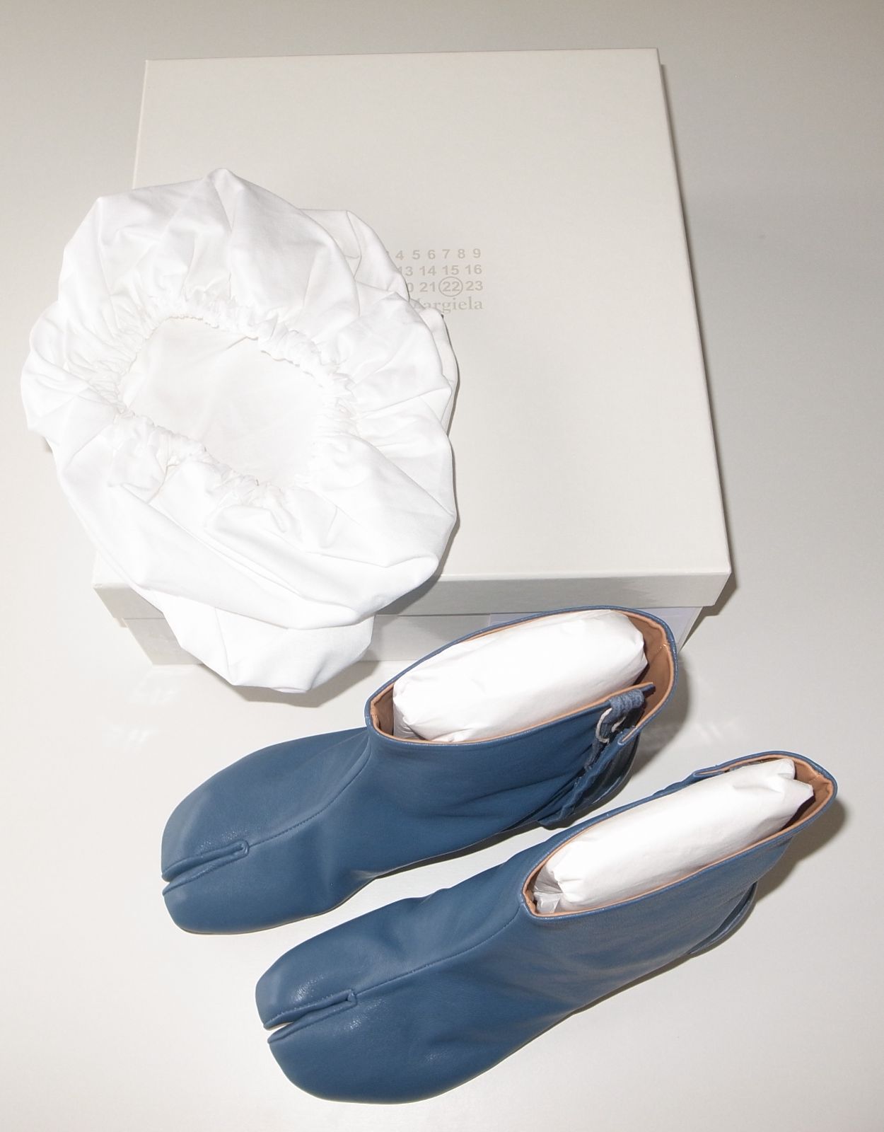maison margiela マルジェラ blue low 足袋ブーツ tabi size36 22SS
