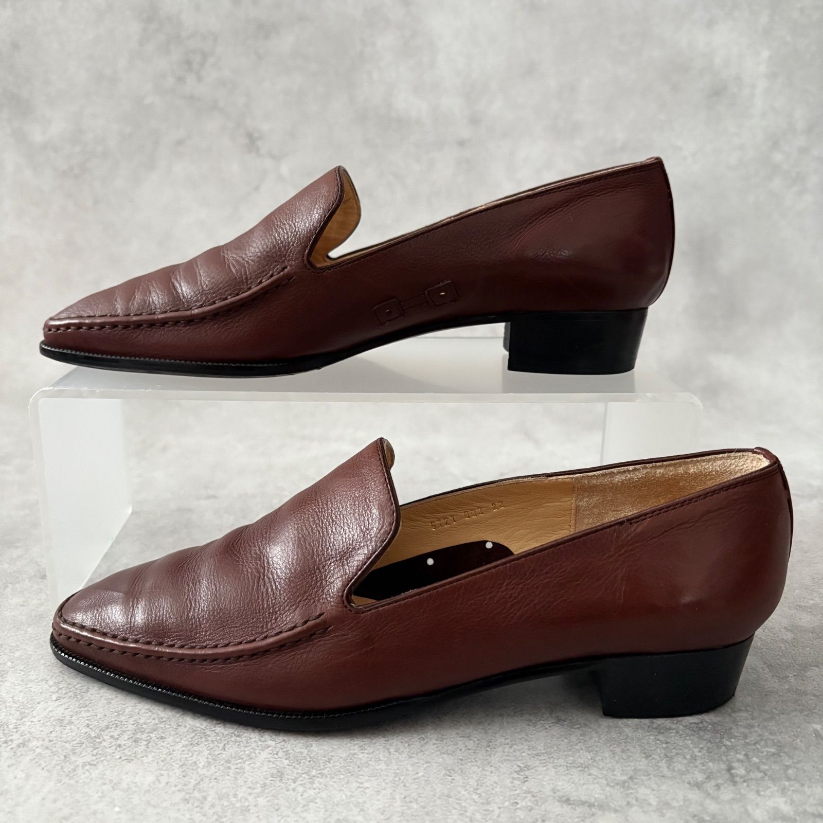 HIROFUローファー HIROFU ヒロフ ローファー 革靴 レディースシューズ 小さいサイズ 22cm