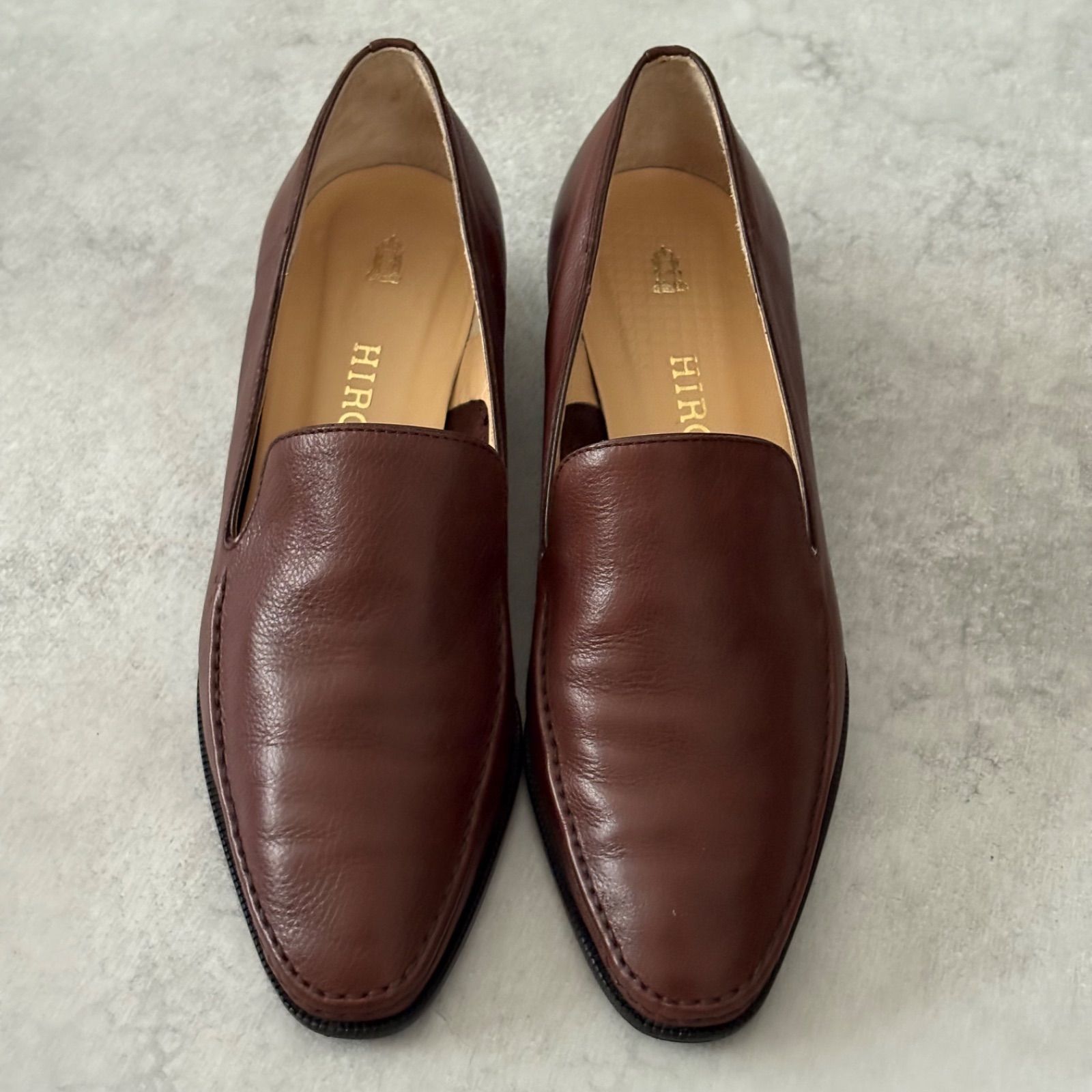 HIROFU ヒロフ ローファー 革靴 レディースシューズ 小さいサイズ 22cm