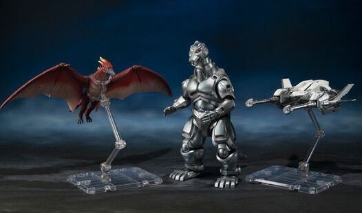MonsterArts モンスターアーツ メカゴジラ 1993 ラドン ガルーダ S.H.MonsterArts メカゴジラ (1993)＆ガルーダ＆ファイヤーラドン 幕張