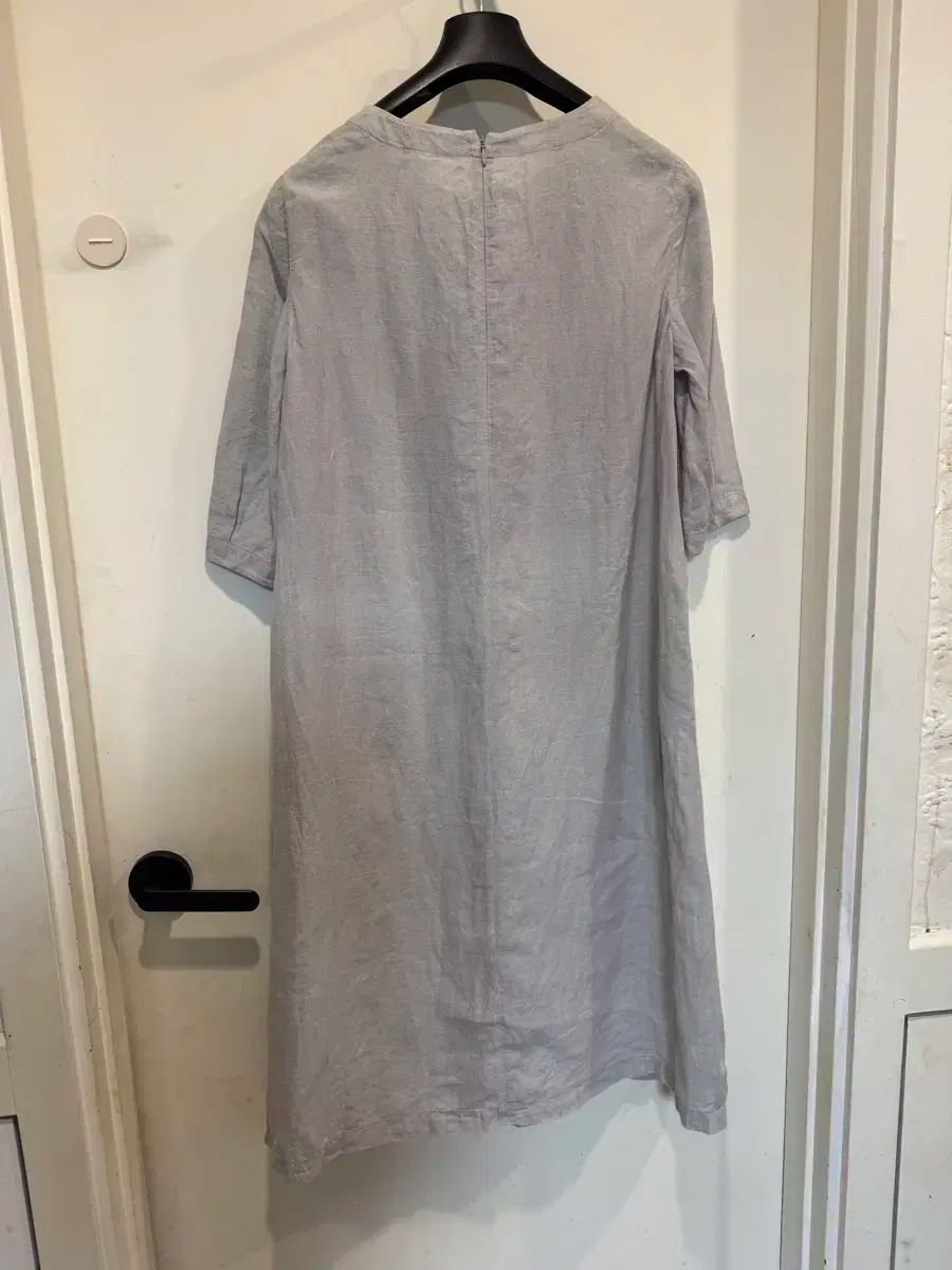 ISAE 自然染め リネン ONE PIECE