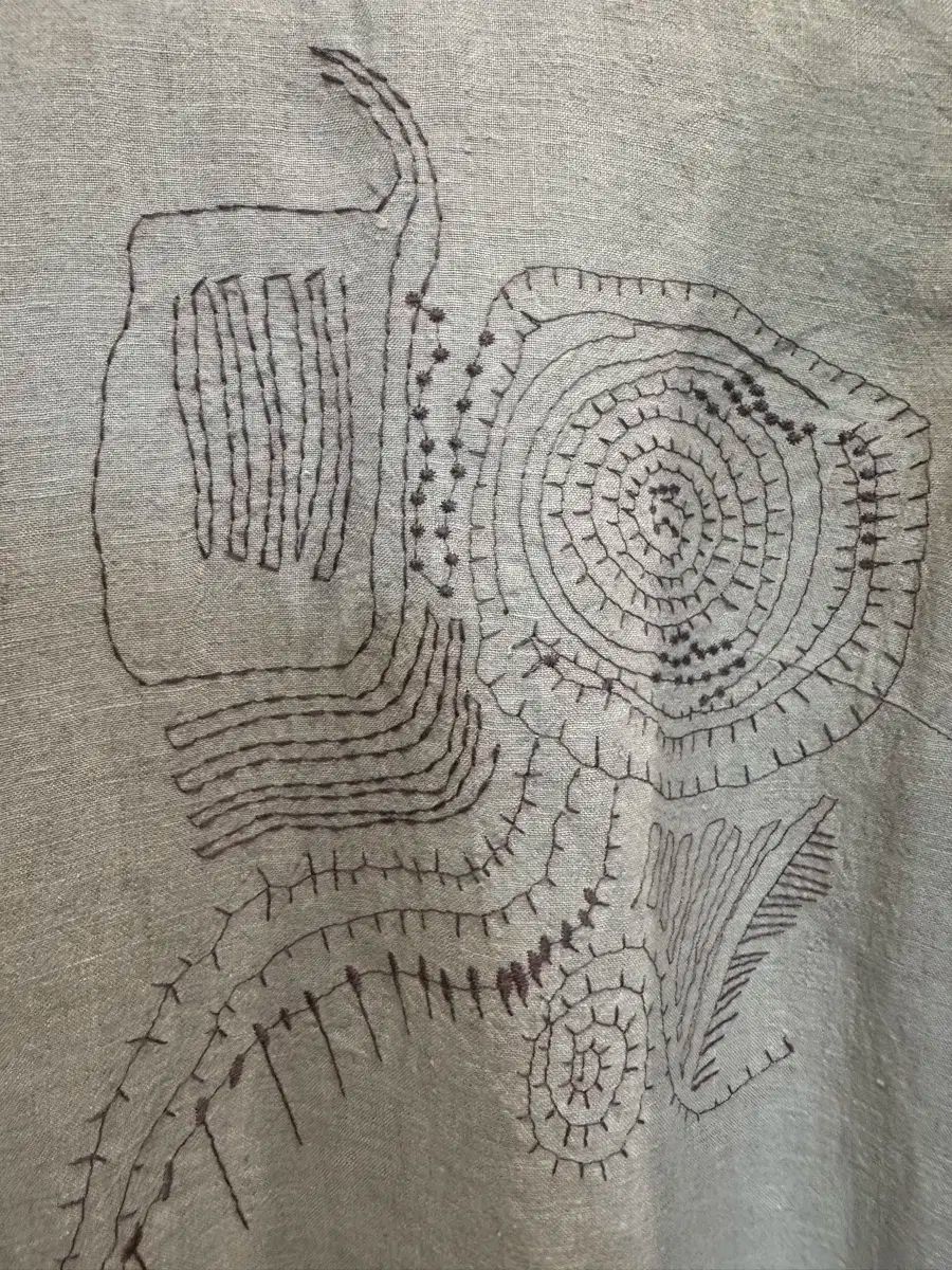 自然染め リネン