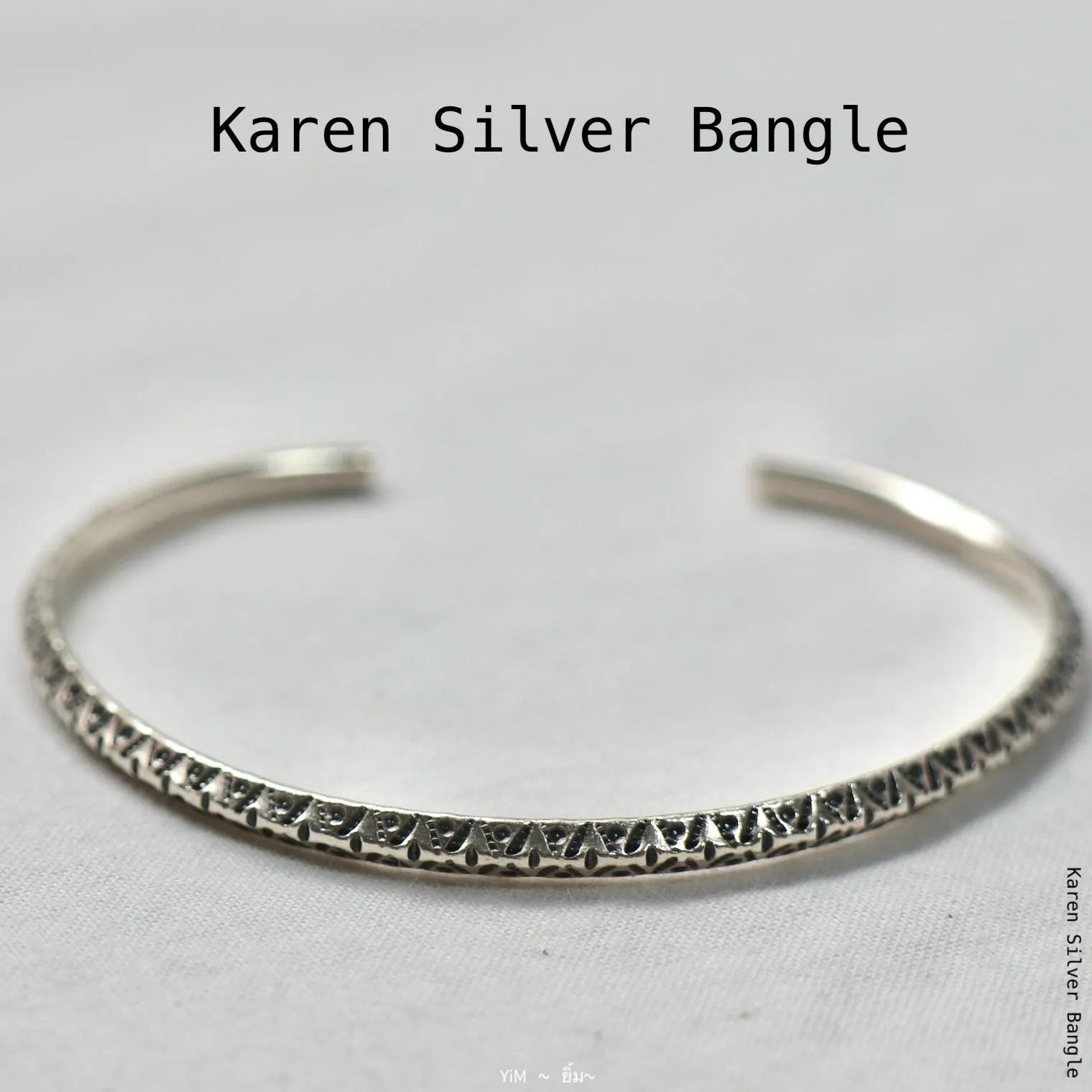 23s-BL009｜Karen Silver Bangle カレン シルバー バングル - メルカリ