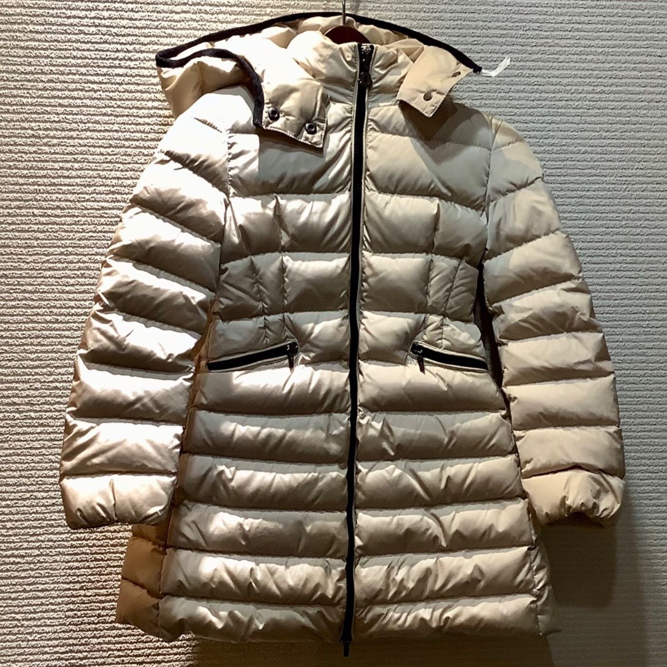 モンクレール MONCLER キッズ KIDS CHARPAL シャーパル ダウンコート ダウンジャケット ベージュ 8 anni|130 cm 女の子 E 0916|T 6