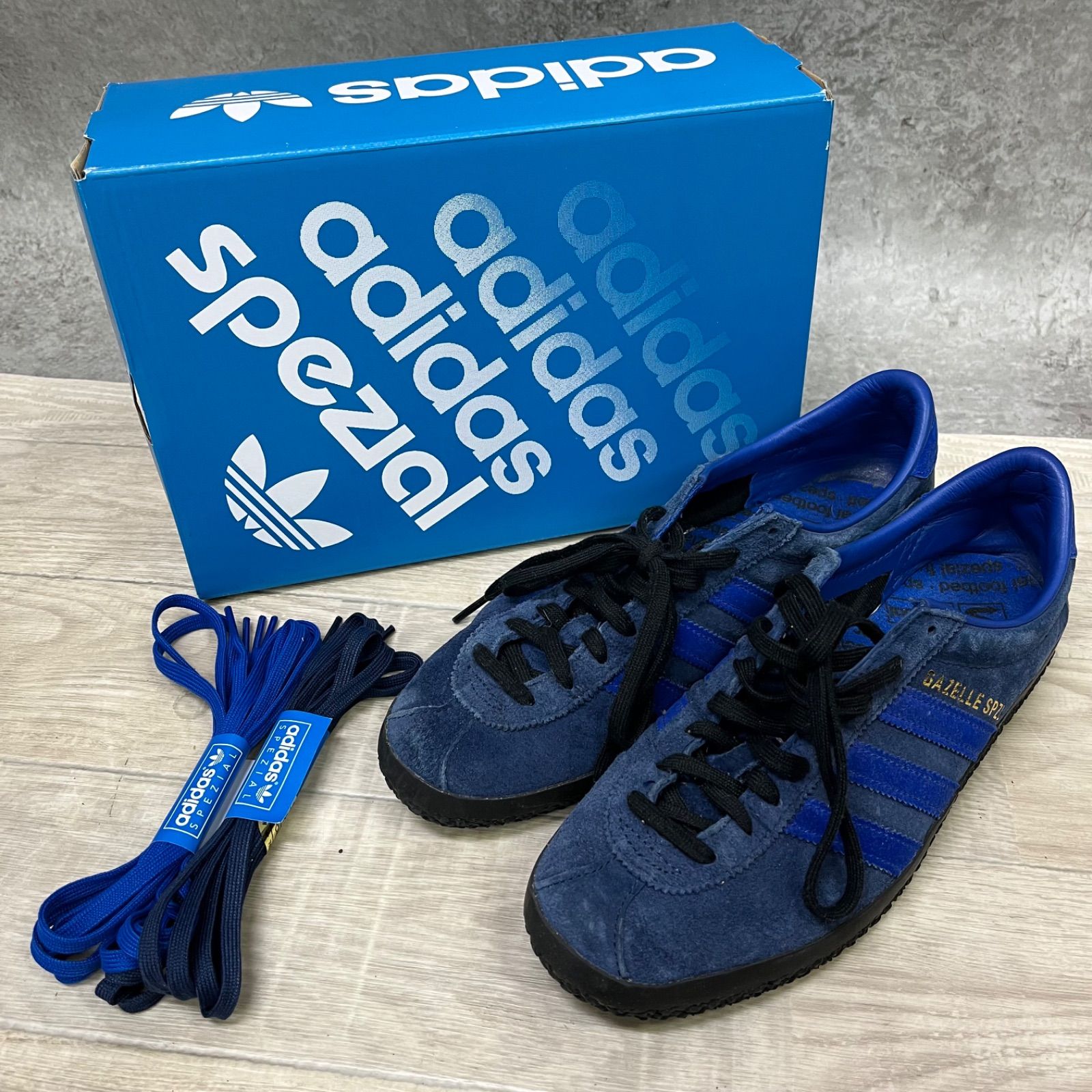中古 adidas アディダス IF8424 GAZELLE SPZL ガゼル スニーカー 25.5 