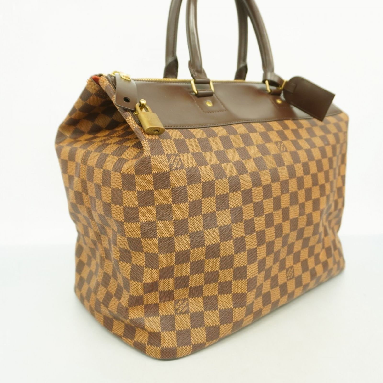 ルイ ヴィトン Louis Vuitton ボストンバッグ ダミエ グリニッジPM N 41165 エベヌメンズ レディース