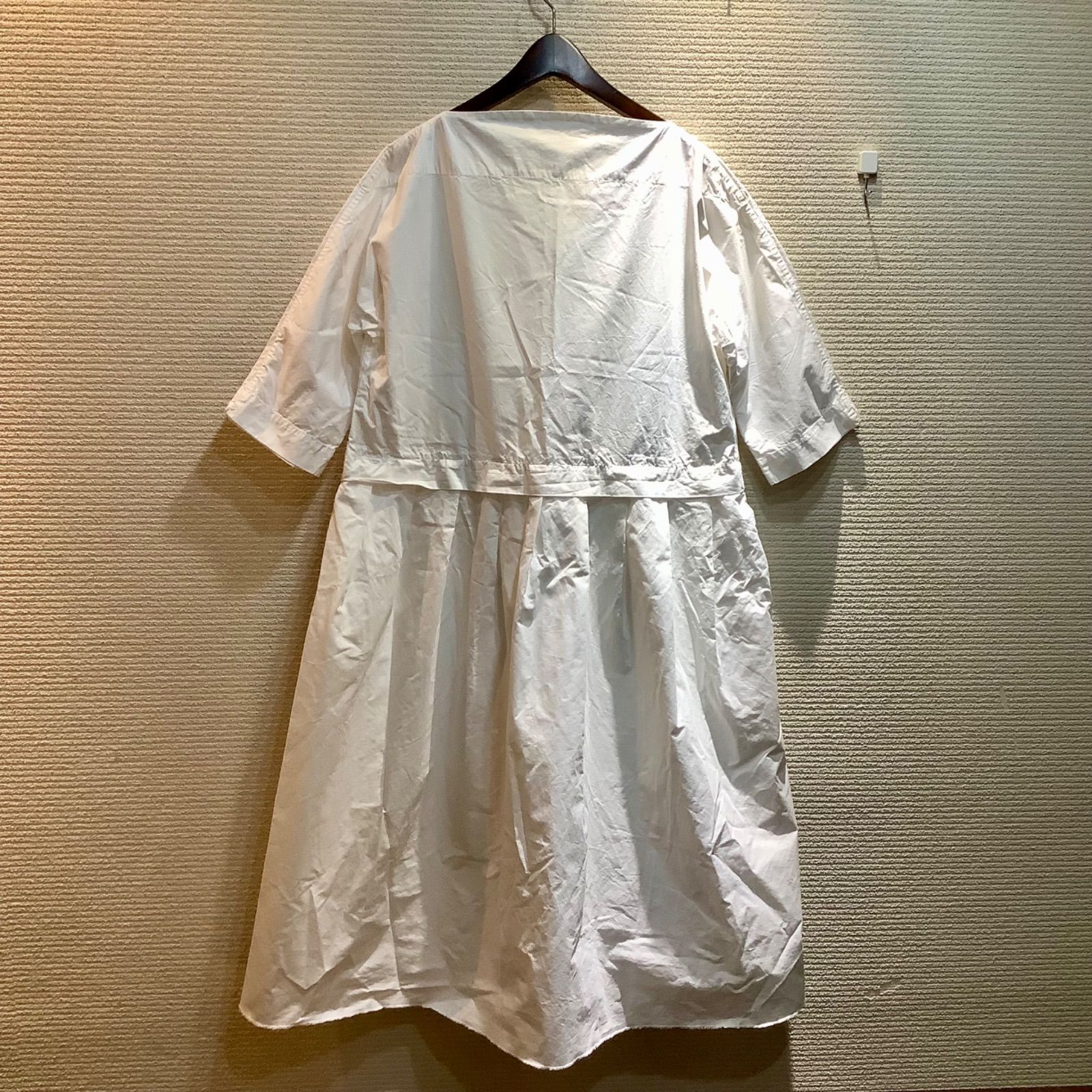 ダニエラグレジス DANIELA GREGIS コムデギャルソン COMME des GARCONS コットン ワンピース ドレス 白 ホワイト QC O 003 E 1111 T 6