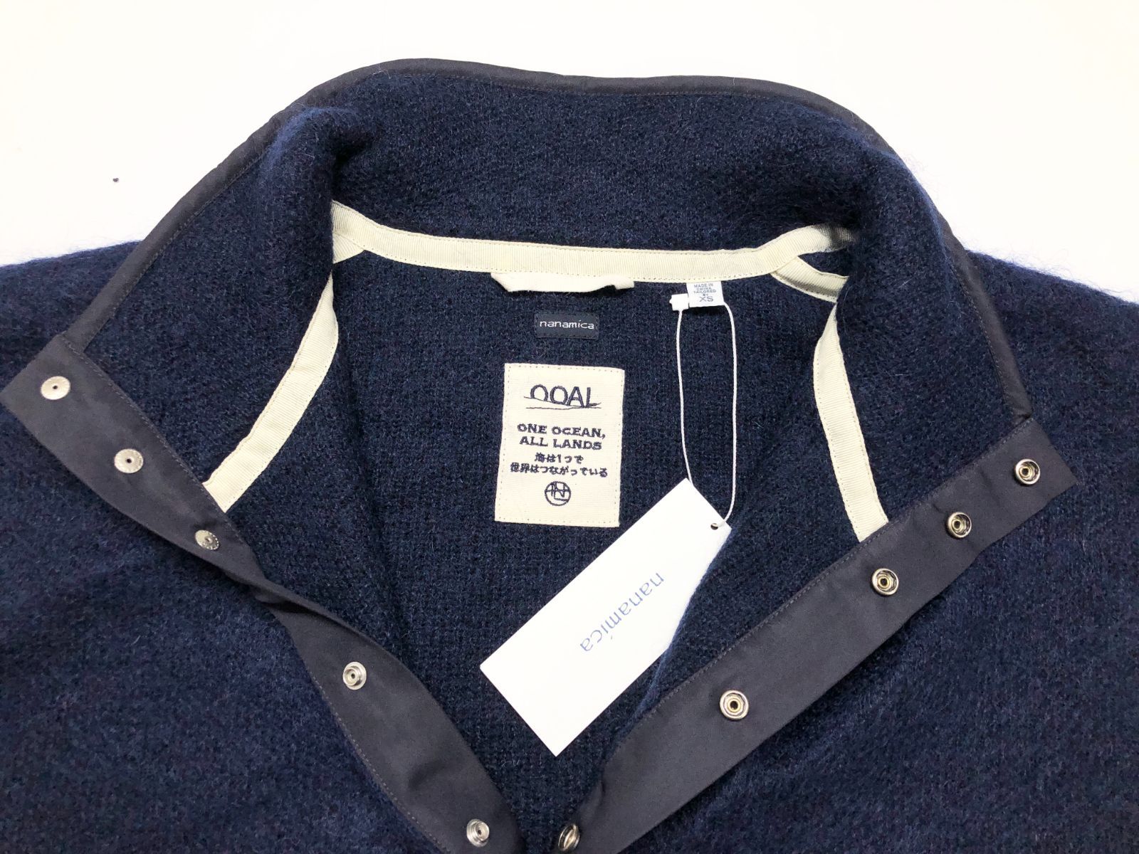 新品未使用 nanamica（ナナミカ） プルオーバー モヘアセーター XS