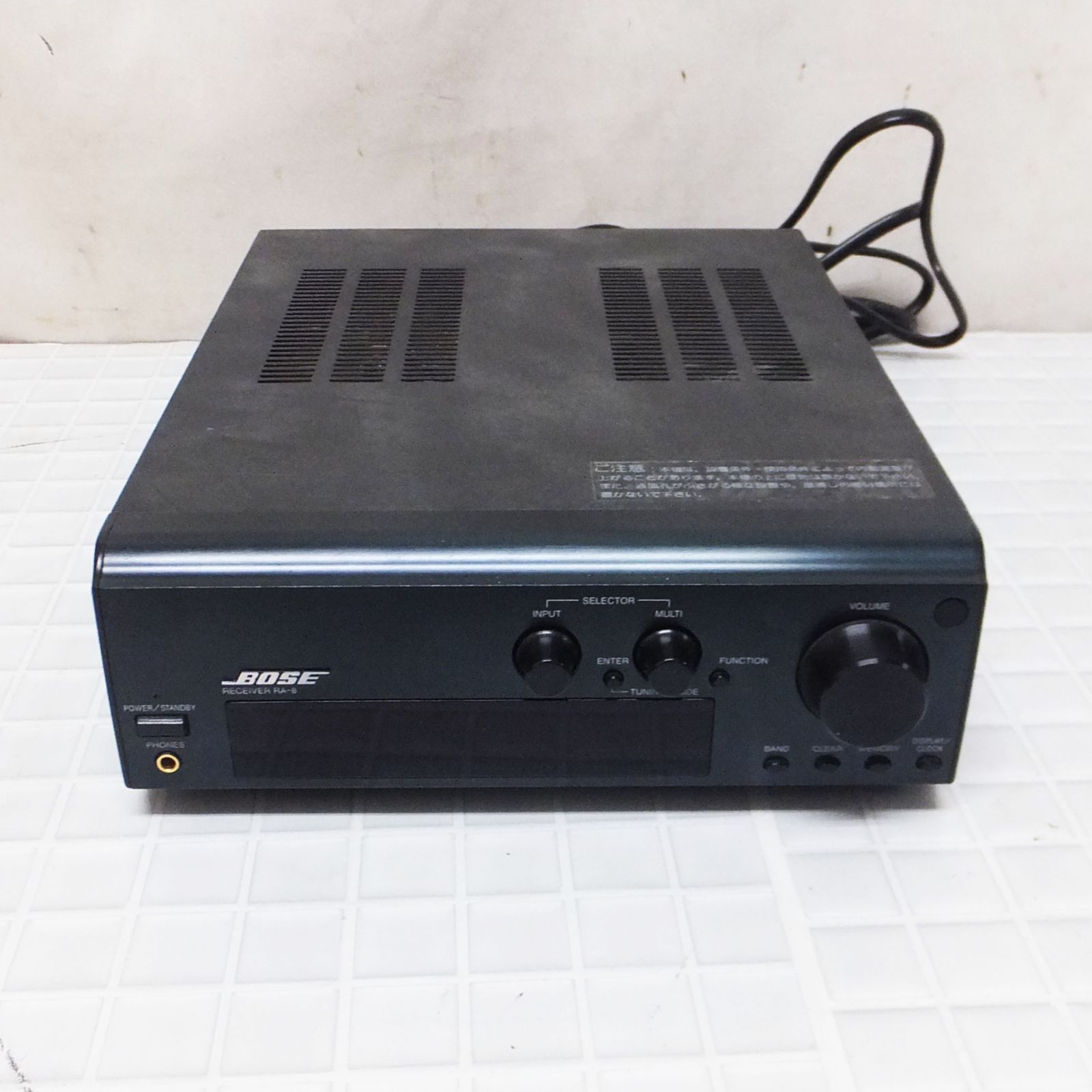 R 608 動作品 BOSE レシーバーアンプ RA-8 AM FMチューナー内蔵 10