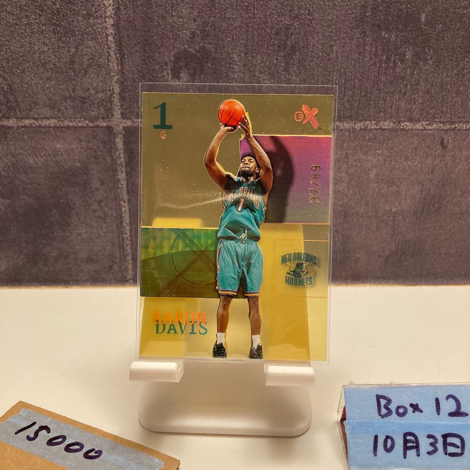 2003 Fleer Skybox Baron Davis 37 89 Orleans Hornets Essential Credentials Future カード