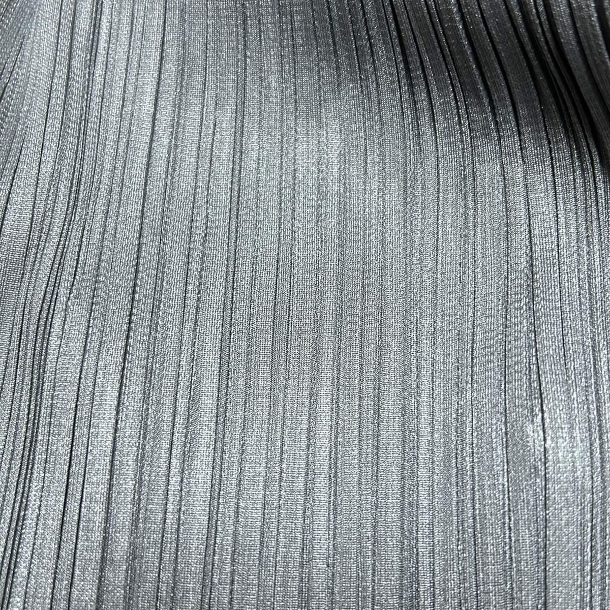 PLEATS PLEASE グレー 長袖　カーディガン イッセイミヤケ PLEATS PLEASE グレー プリーツカーディガン - メルカリ