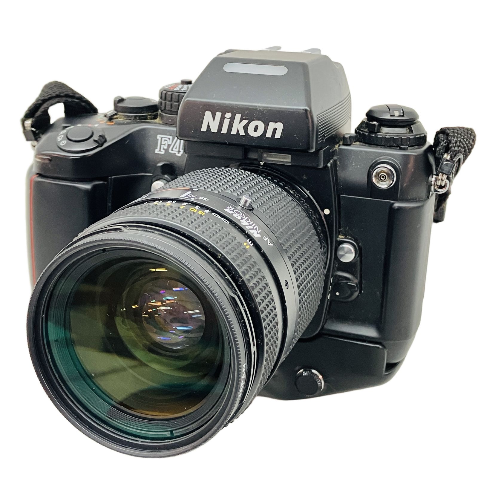 Nikon F 4 AF NIKKOR 35-70 mm 2.8 フィルム 一眼レフカメラ レンズセット MB-21 バッテリーパック付き ニコン