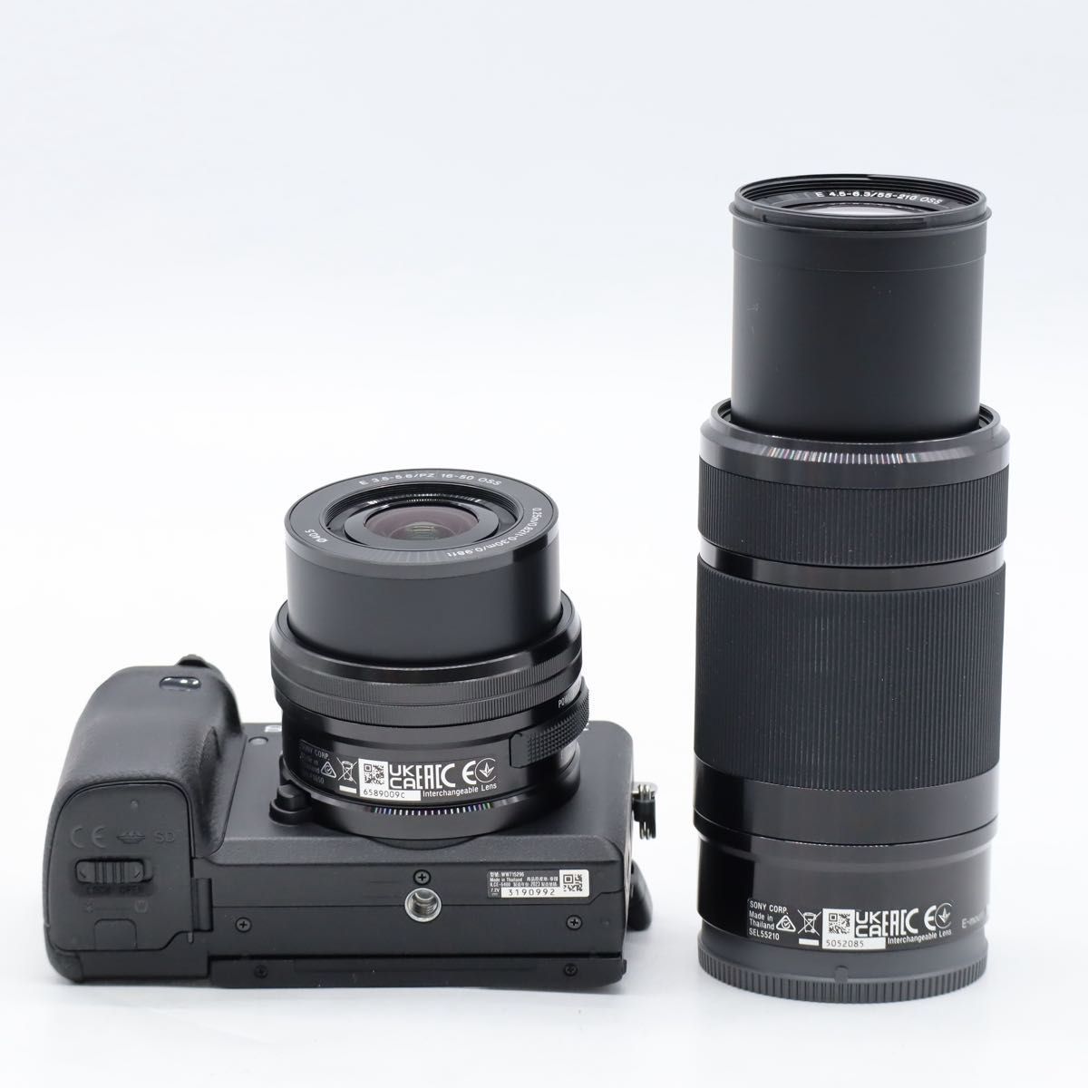 ショット数1,289】SONY α6400 ダブルズームレンズキット ブラック ILCE 