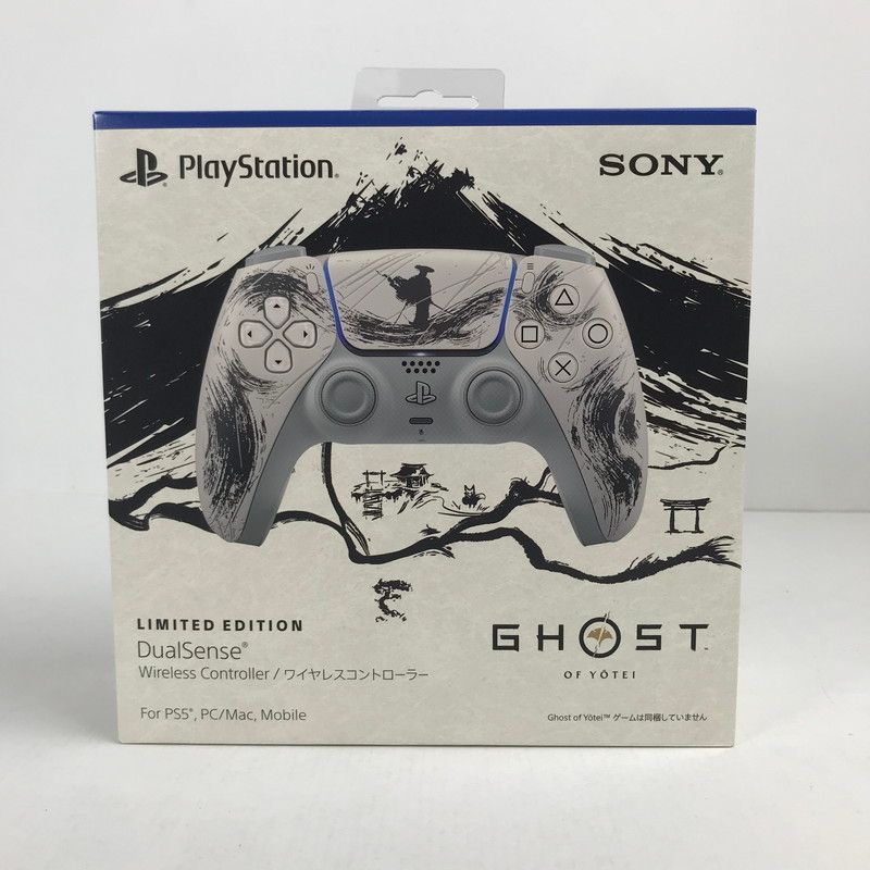 PlayStation 5 PS プレイステーション5 プレステ5 DualSense ワイヤレス コントローラー Ghost of Yotei ブラック リミテッドエディション 024 251125 mh 04 fuz