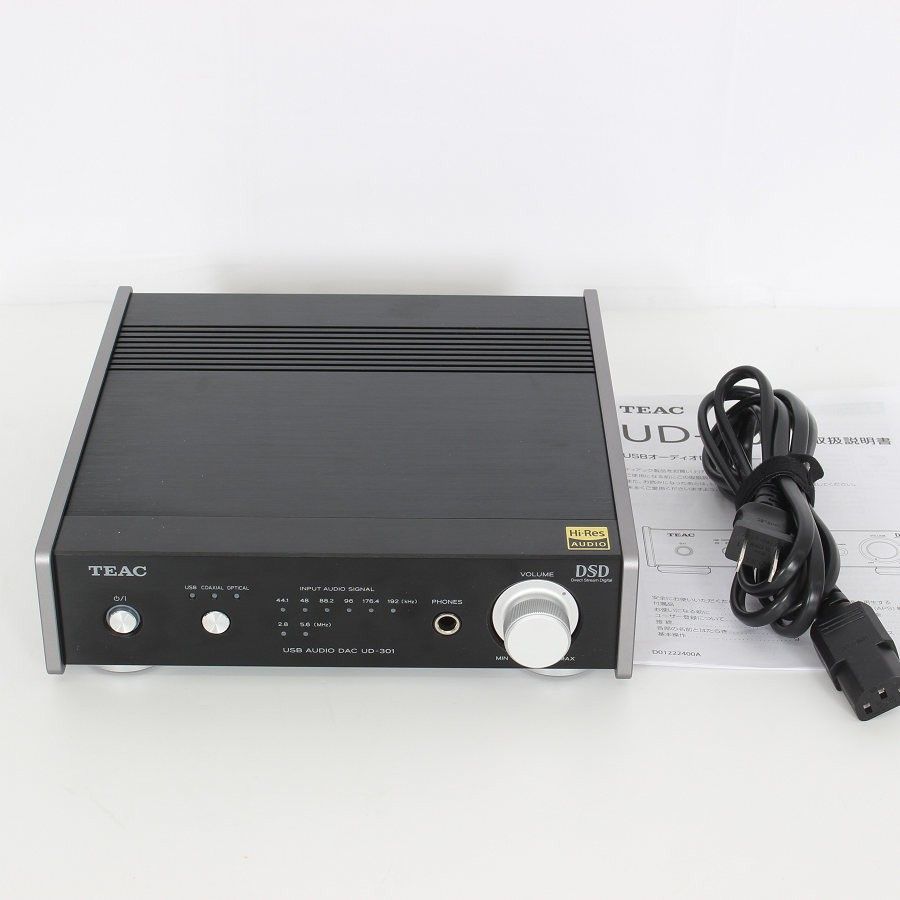 TEAC UD 301 B ブラック D Aコンバーター ハイレゾ音源対応 ティアック 本体
