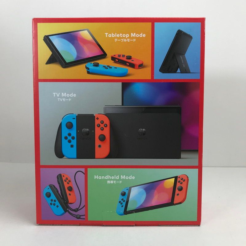 Nintendo Switch ニンテンドー スイッチ 本体 有機ELモデル Joy Con L ネオンブルー R ネオンレッド 034 251125 mh 06 fuz