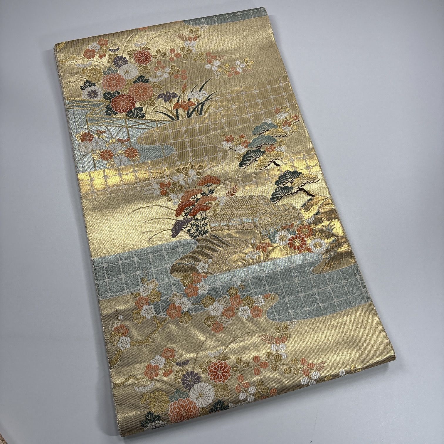 袋帯 5本 正絹 帯まとめ売り 同梱購入歓迎 リメイク用 着付け練習用