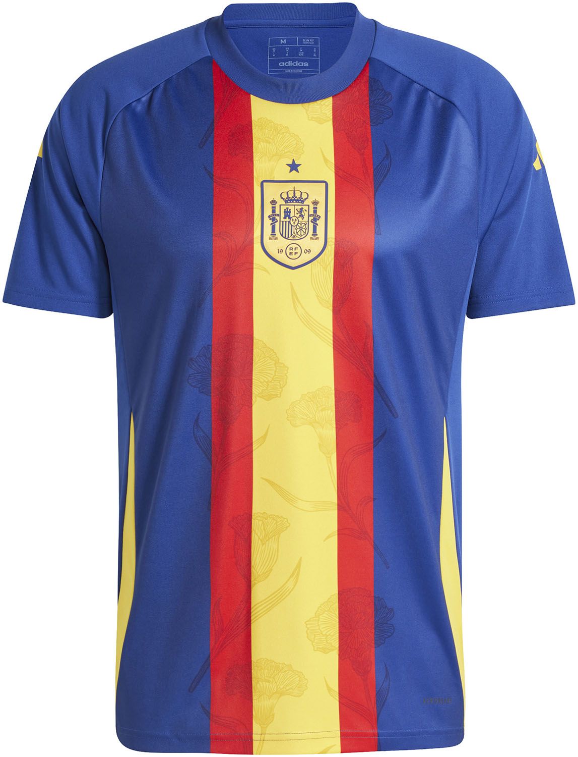 アディダス adidas サッカー スペイン代表 プレマッチシャツ  JOK03 IW7891 ビクトリーブルー
