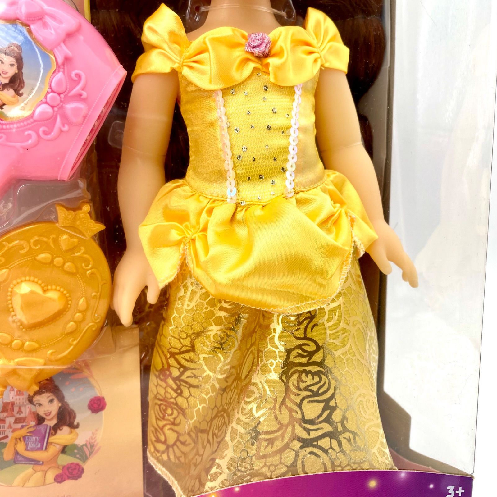ディズニー プリンセス ヘアケアセット ベル 美女と野獣 ドール ブラシ 