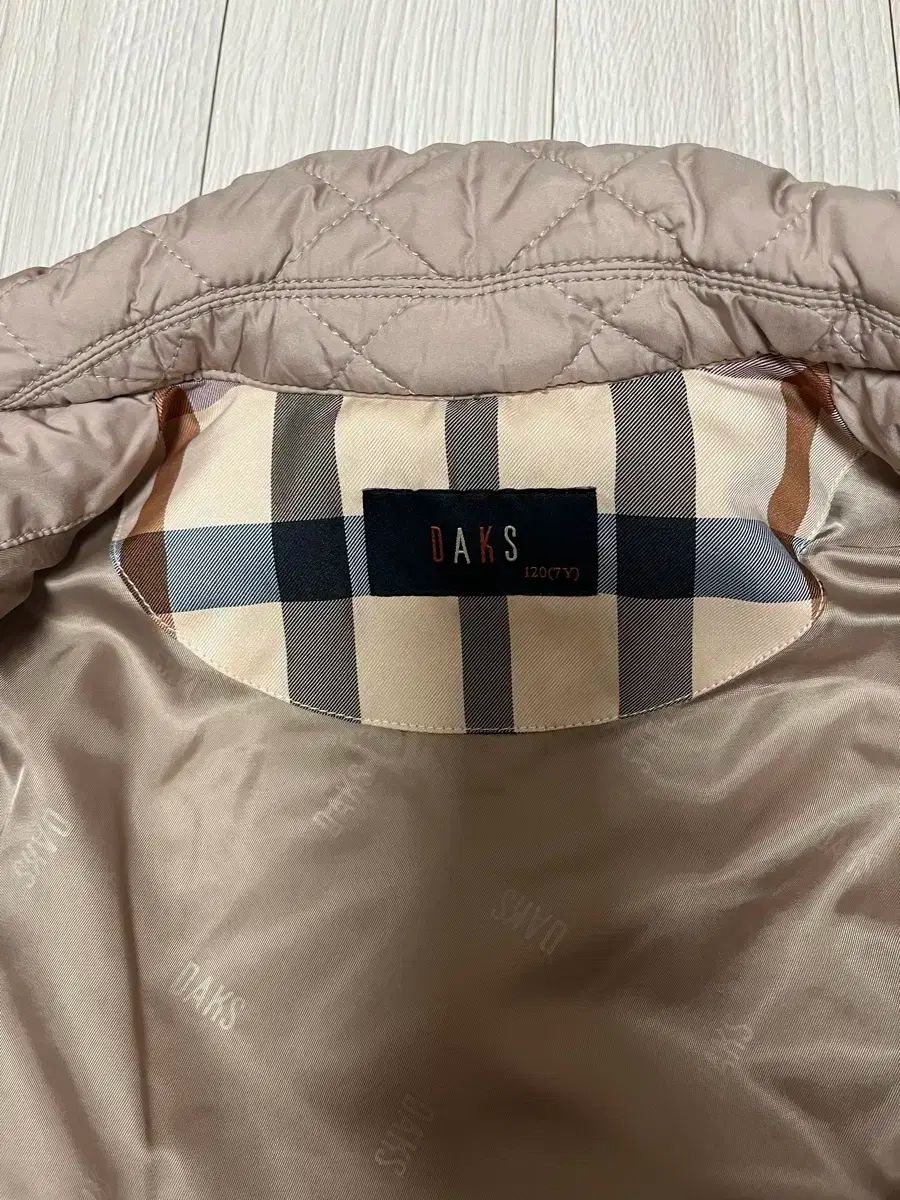 ダックスキッズ キルティング ジャケット