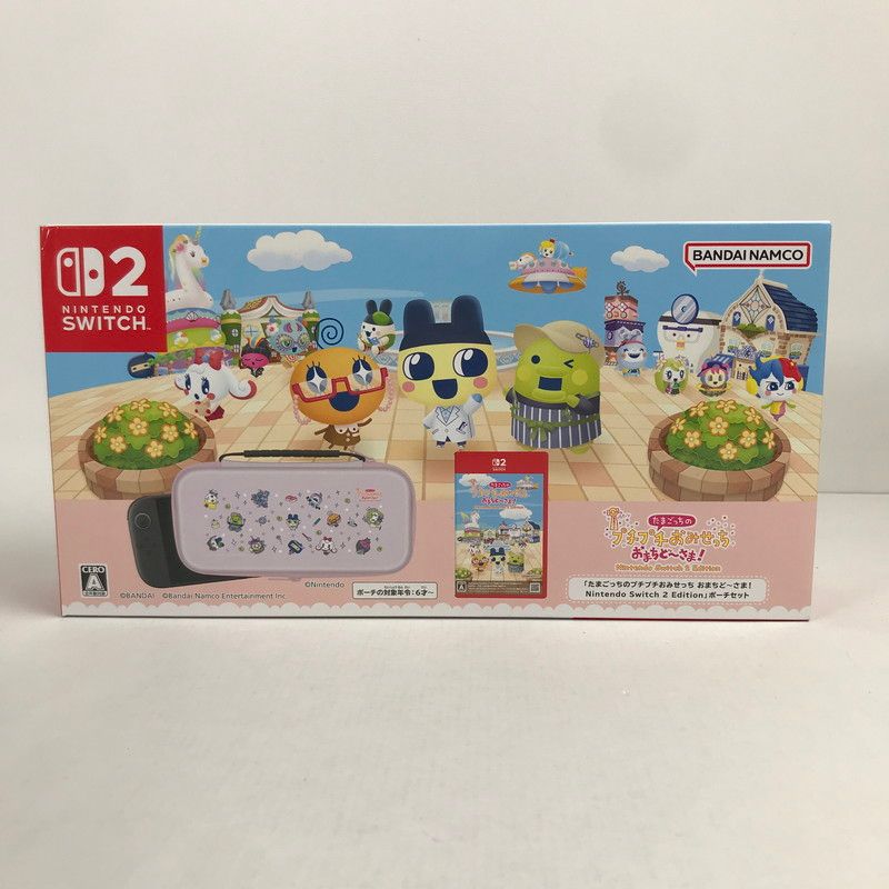 Nintendo Switch 2 Edition ニンテンドー スイッチ ポーチセット たまごっちのプチプチおみせっち おまちど～さま CERO区分_A 全年齢対象商品 029-251125-mh-08-fuz