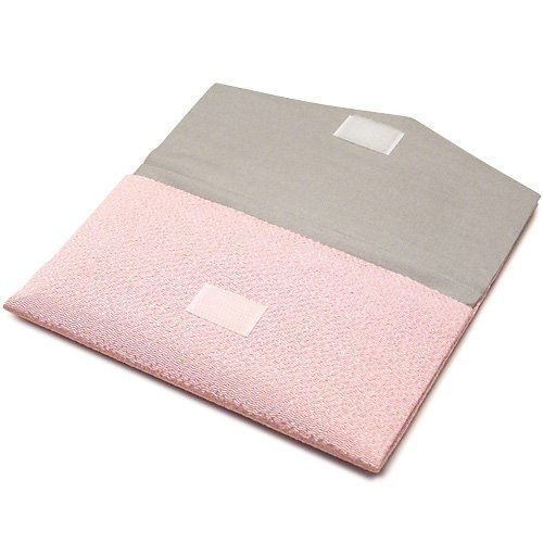 数量 仏壇屋 数珠袋 念珠入れ ちりめん ピンク 縦9 5 cm 横15 携帯に便利な数珠ケース 数珠入れ 念珠袋 発行 証明書付