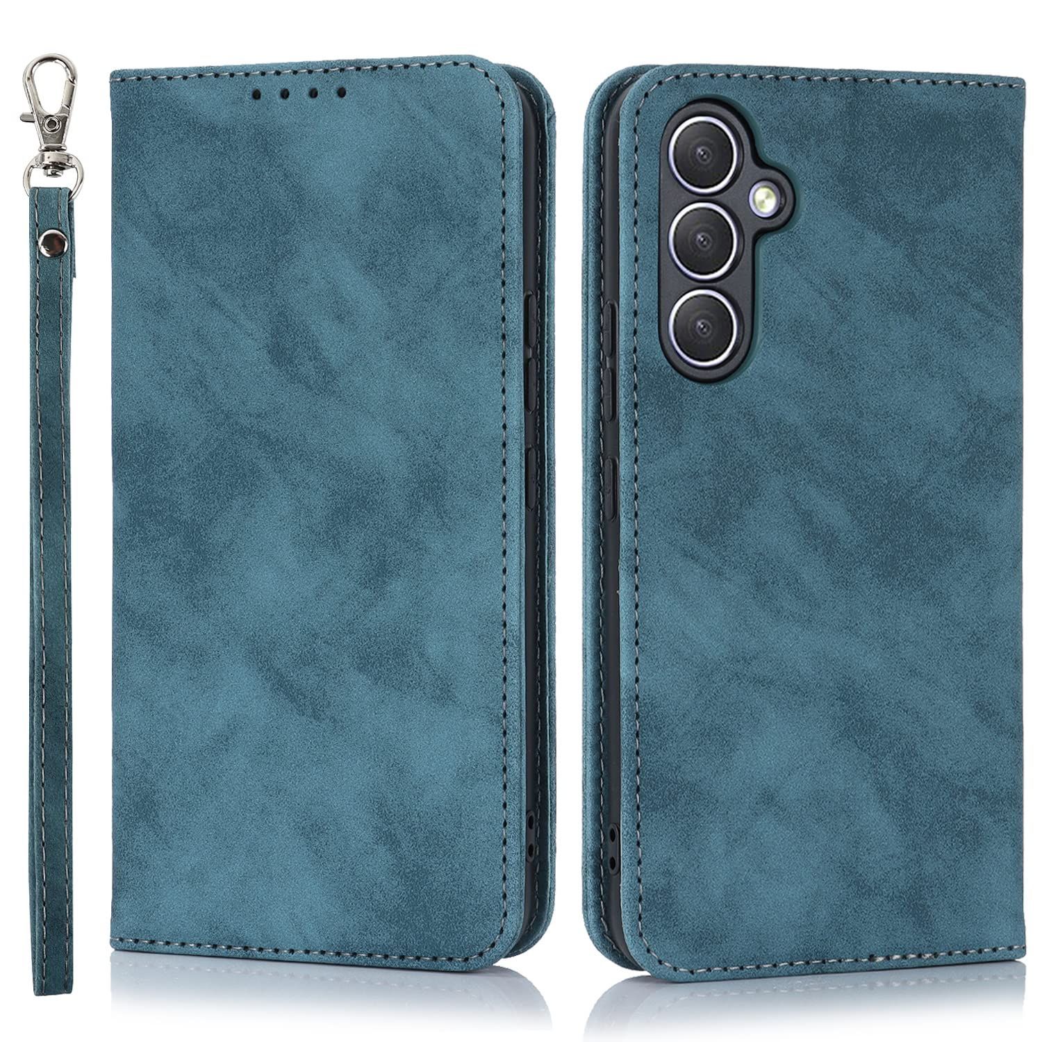 Ｈａｖａｙａ Galaxy A 54 5 G ケース ギャラクシーa SC 53 D 手帳型 au ストラップ サムスンA SCG 21 docomo ドコモ カバー Samsung 耐衝撃 SoftBank カード収納 レザー