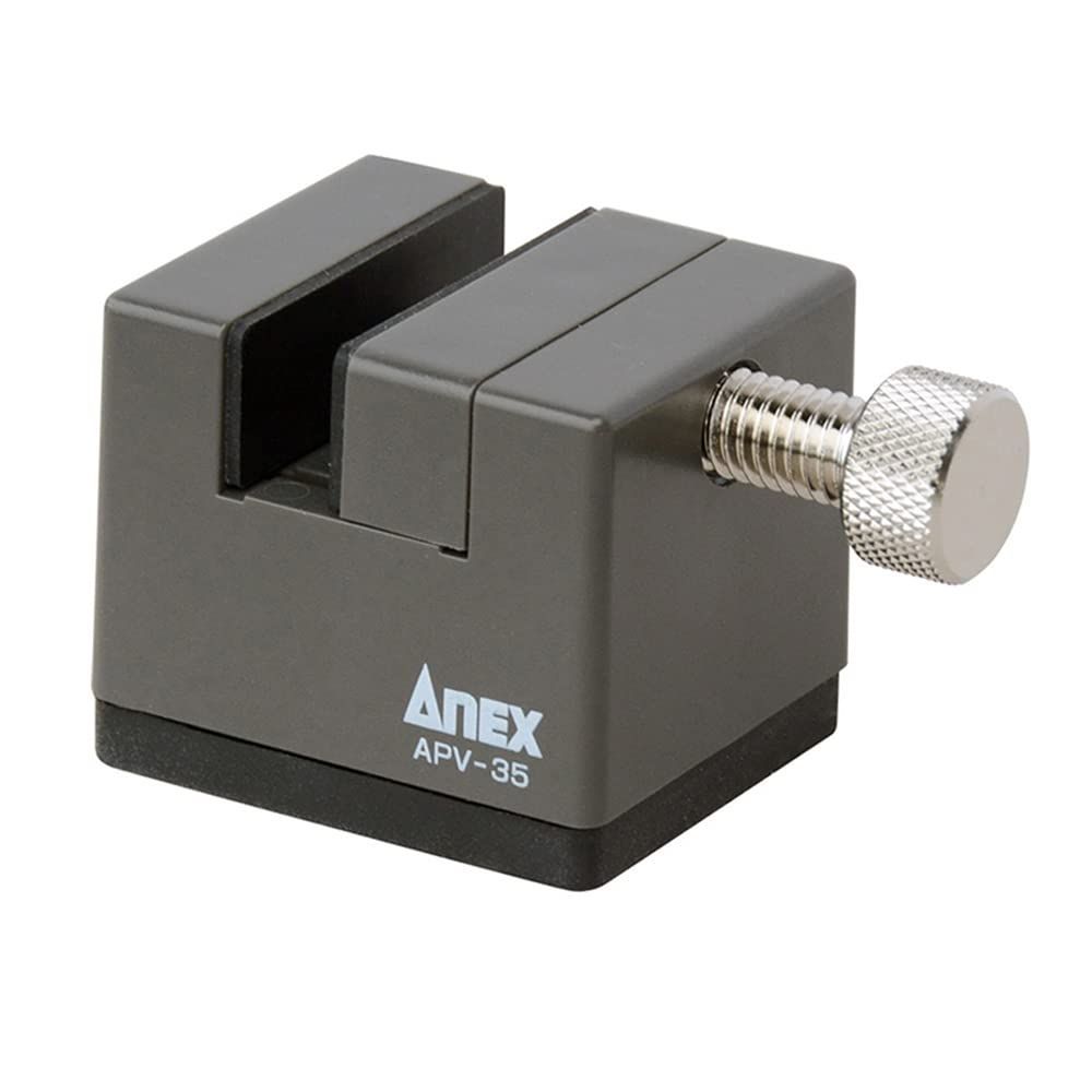 商品 アネックス ANEX ミニバイス 35 mm APV ゴムマット付で傷つけずに固定 バイスクランプ 腕時計 プラモデル はんだ作業用