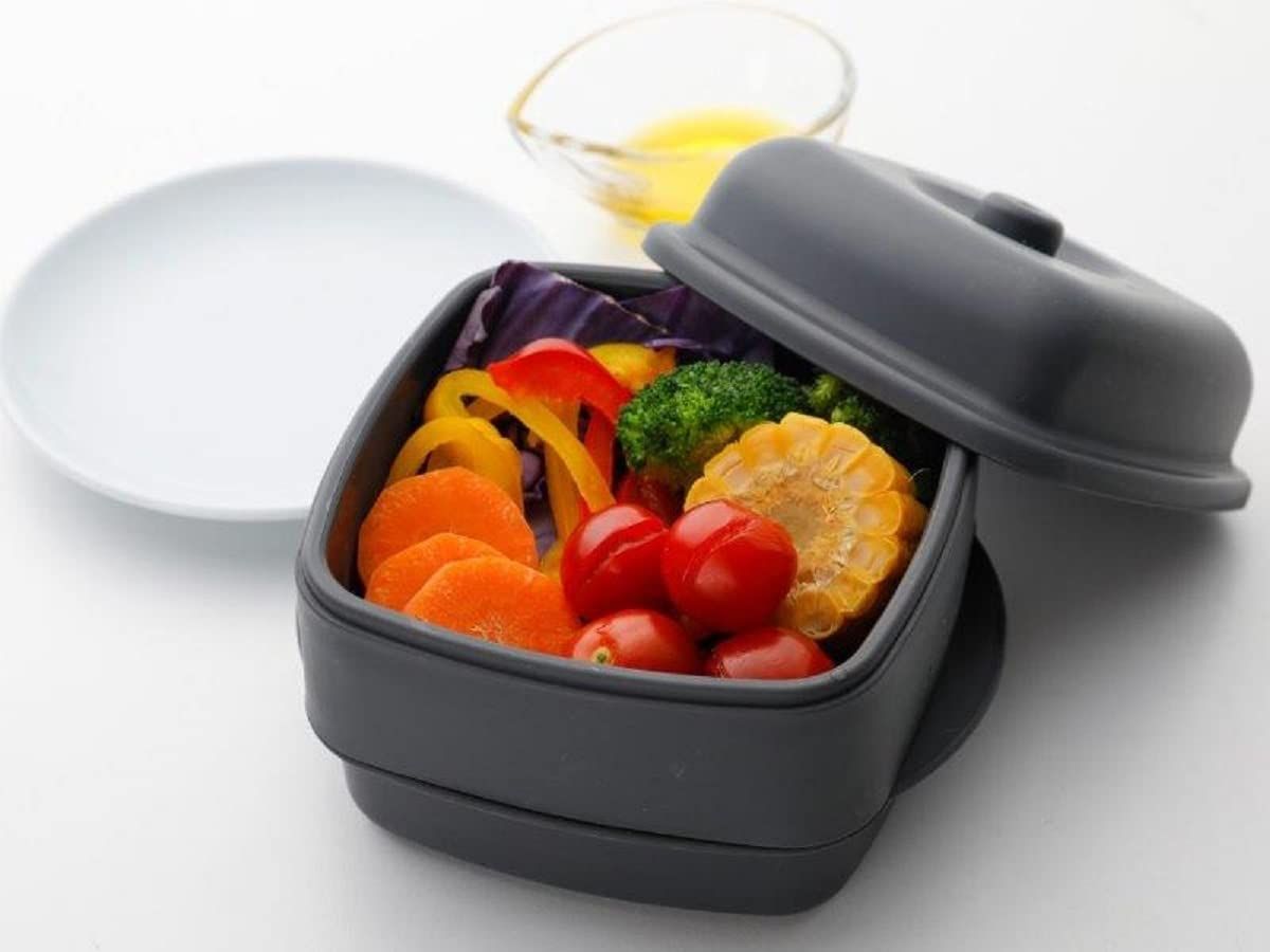  伊原企 電子レンジ調理 ふっくら仕上がる蒸し器 SUMINO 本格蒸し器 SN-101 その他 製菓 製パン用品