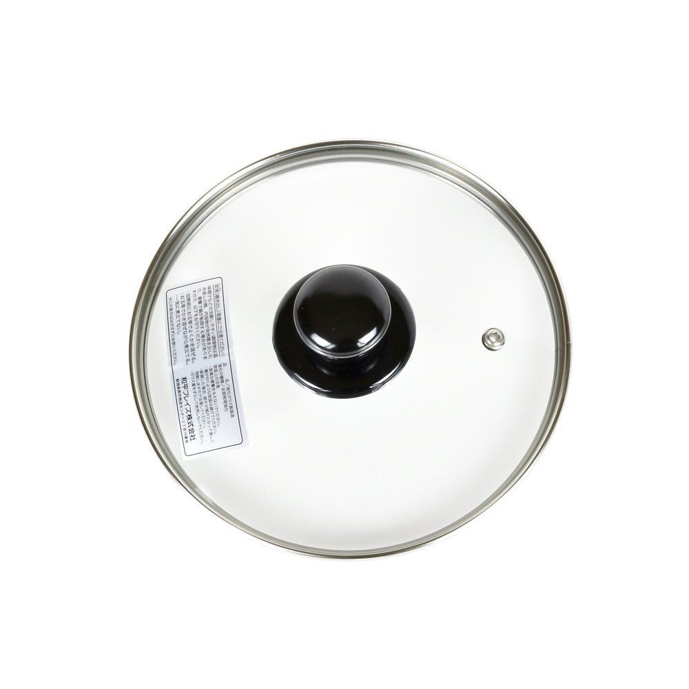 和平フレイズ Wahei freiz ガラス蓋 フライパン 鍋 プレシャス 18 cm 全面物理強化 蒸気口付 PR-8570