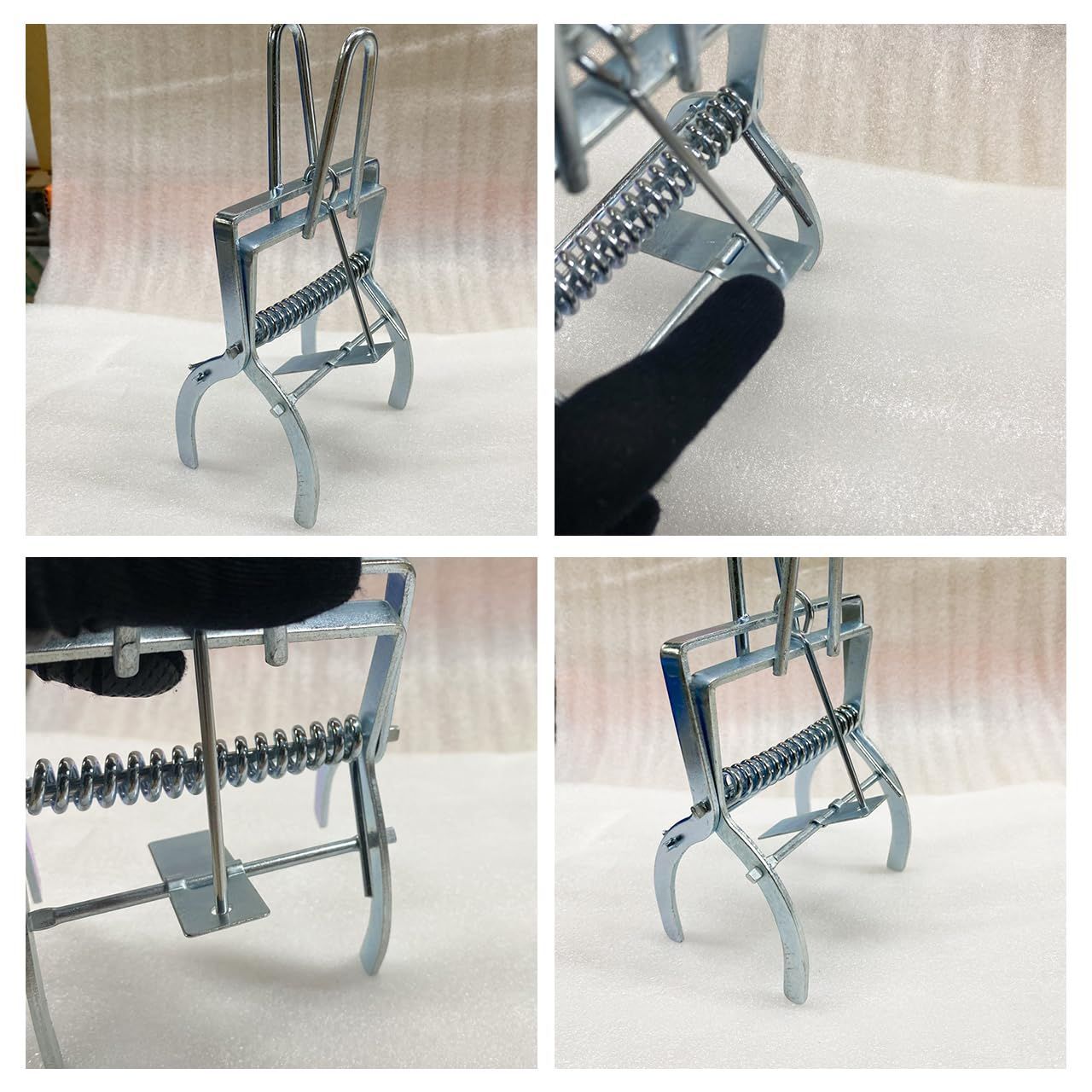 商品 スタートサイド モグラ捕獲 モグラ駆除 モグラクリップ 外注駆除 モグラトラップ 地中埋め込み型 設置簡単 モグラ出入り口設置タイプ 銀シルバー 害虫駆除 忌避剤 園芸養土 薬品 園芸用品