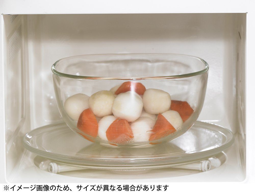 iwaki イワキ 耐熱ガラス ボウル 角型 外径23 23 cm 3 L BC 337