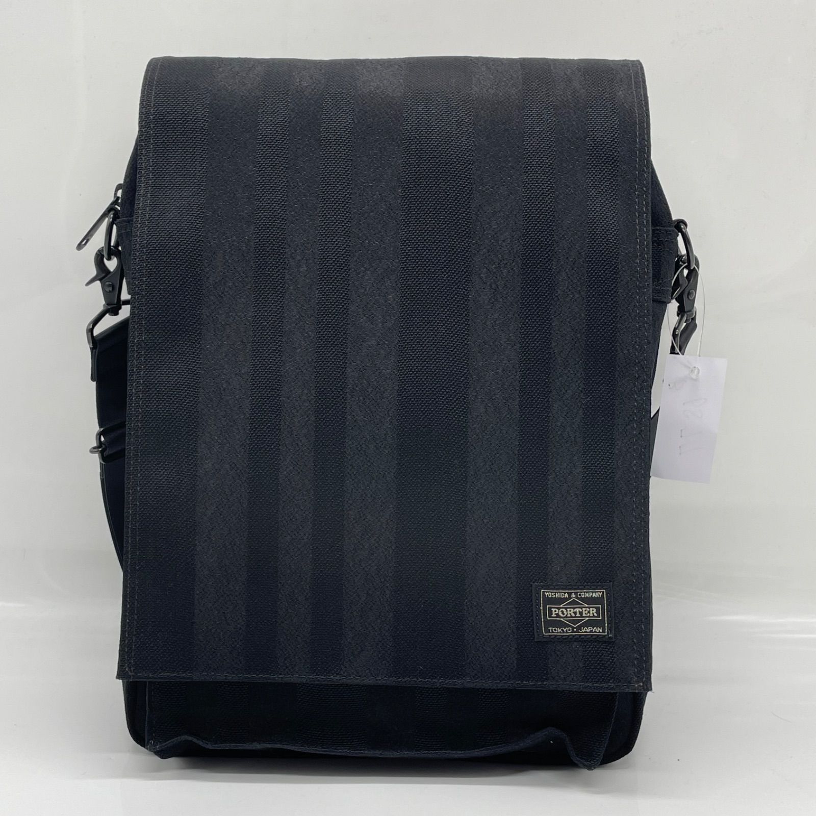 BN 6877 PORTER ポーター 吉田カバン 70周記念 タンゴブラック ショルダーバッグ メッセンジャーバッグ ブラック