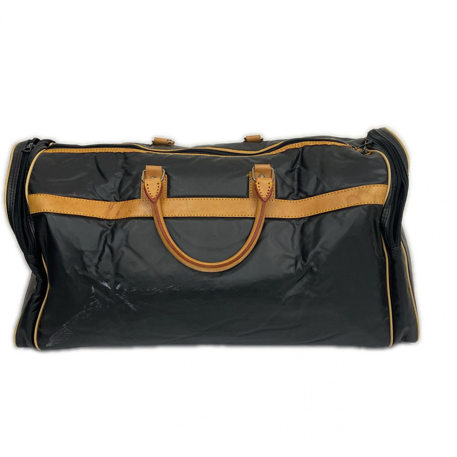 フランス製HUNTING WORLD 大型ボストンバッグ バチュークロス 美品